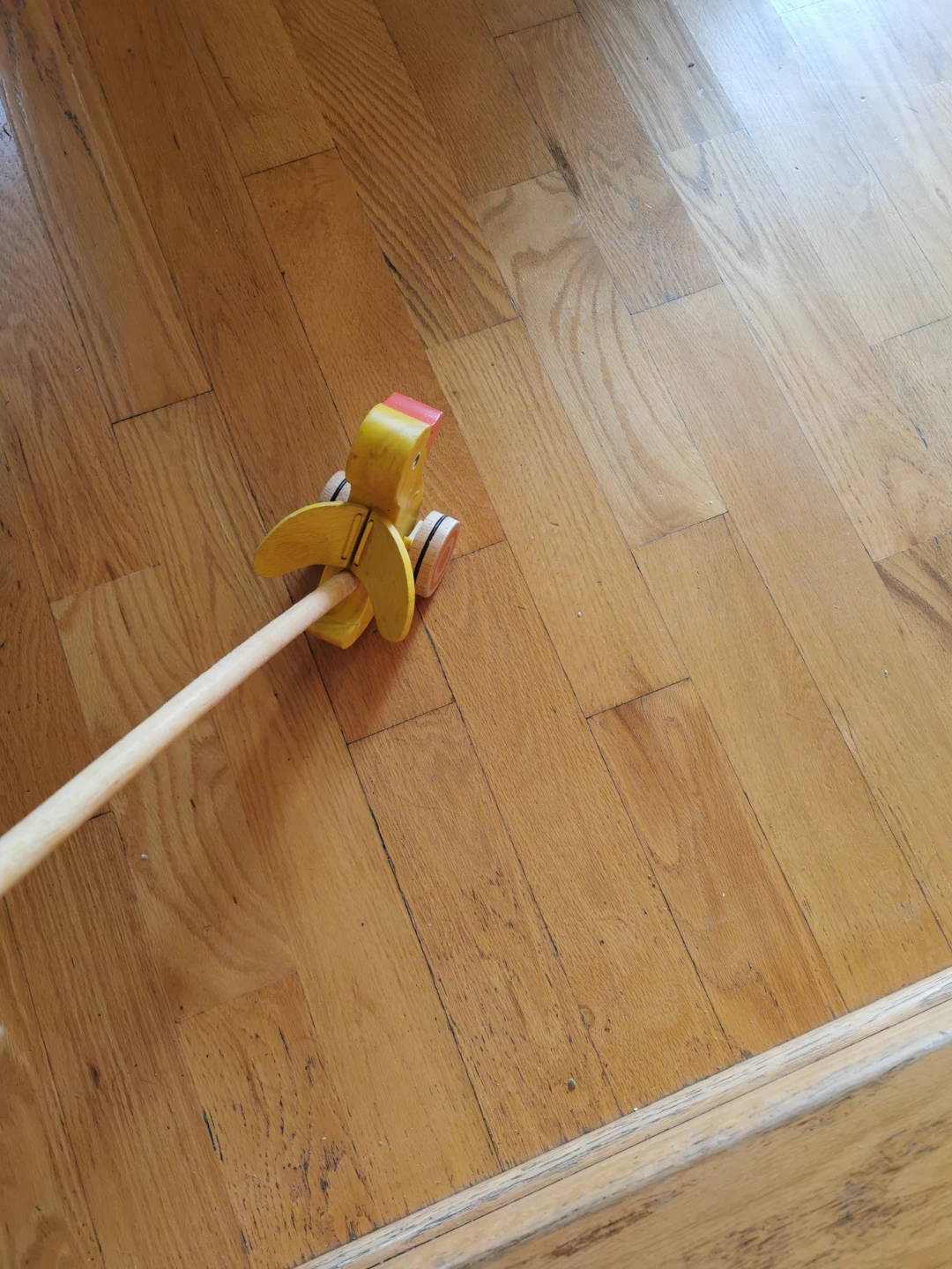 Wooden Push Duck Toy - photo 3