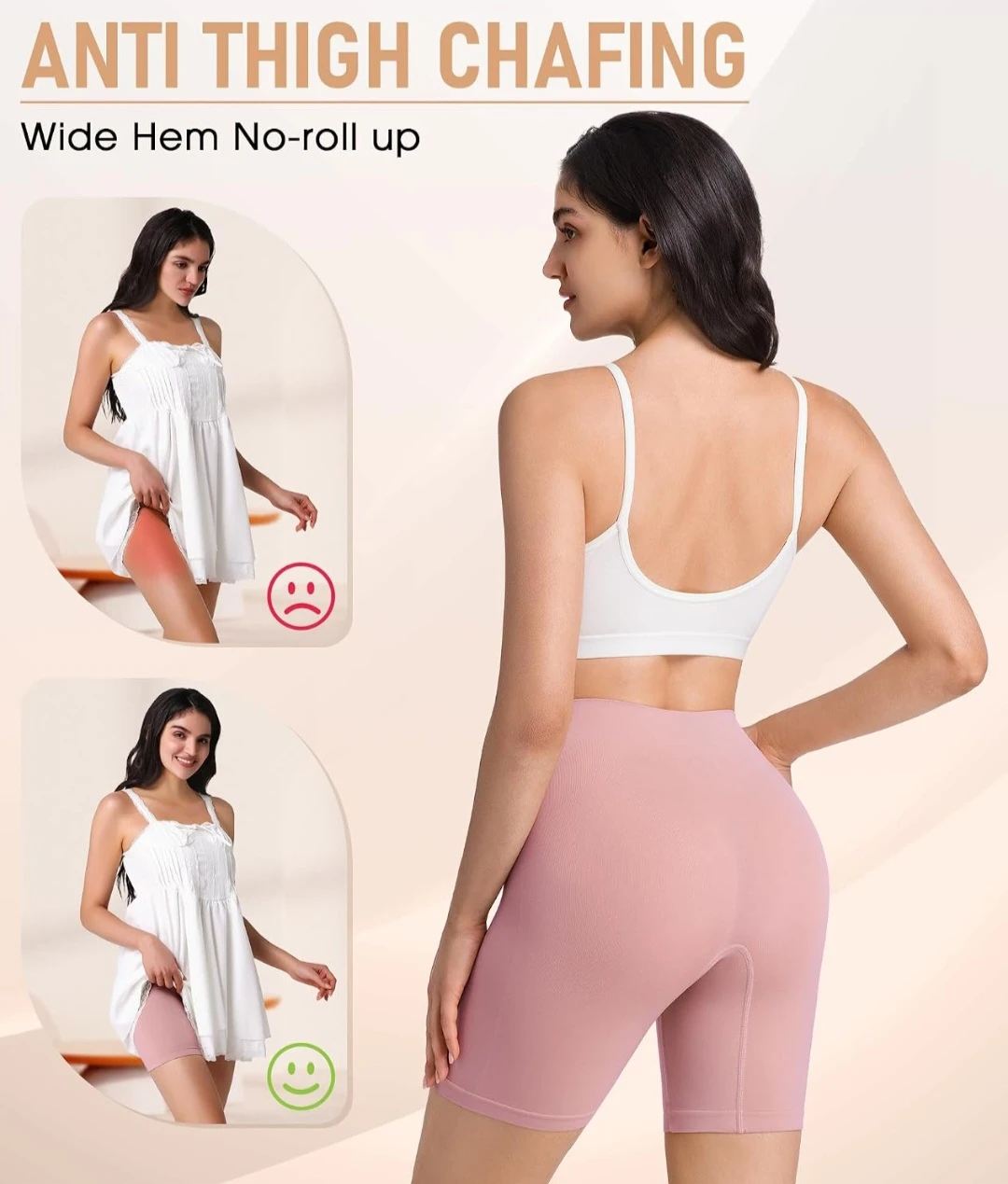 4 Pack Slip Shorts for Under Dresses! - photo 2