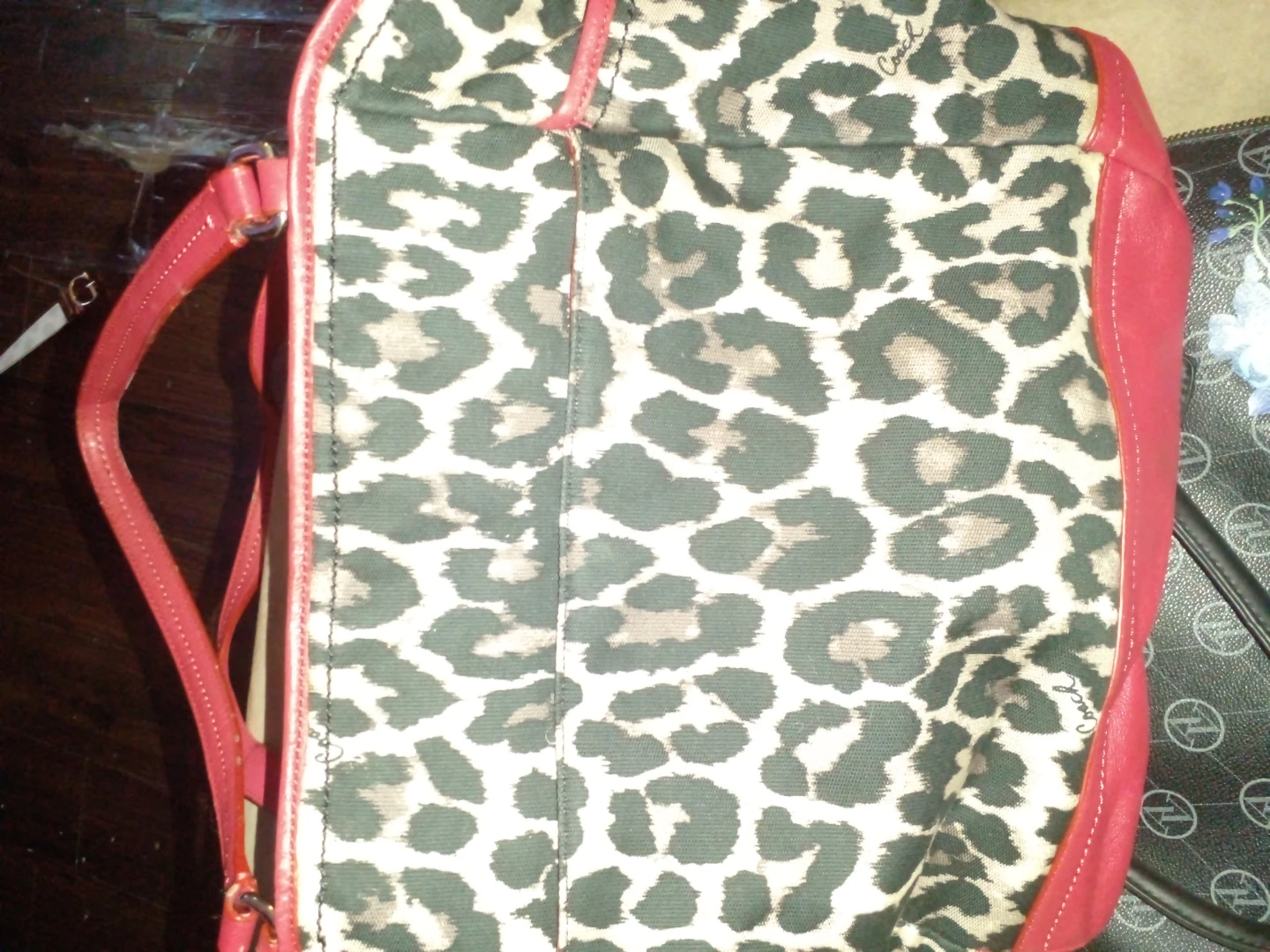 Coach Leopard Print Purse