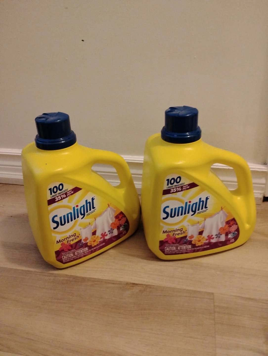 Sunlight Morning Fresh Laundry Detergent - 2 Bottles