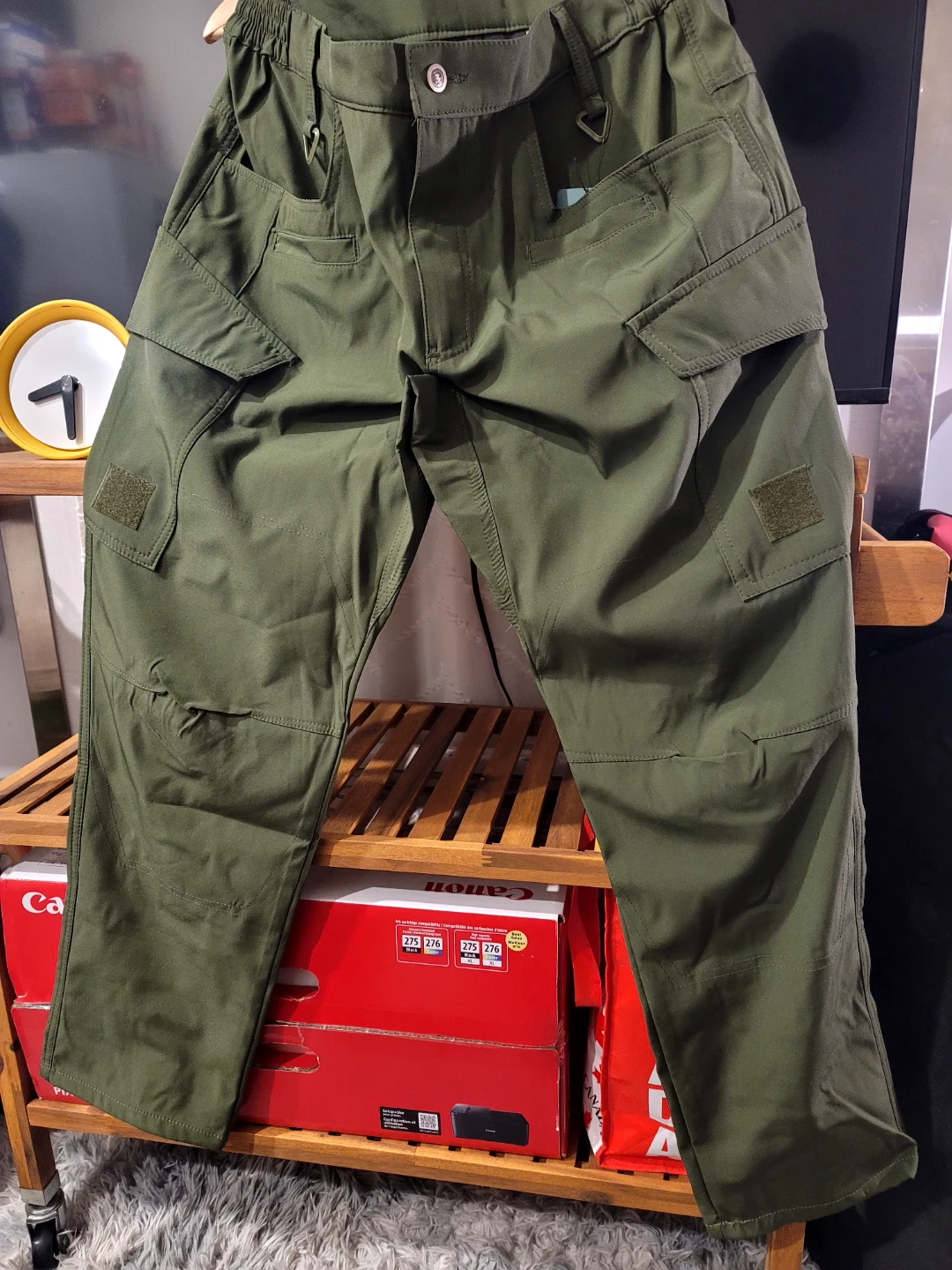 Mens Jiang Kuo Outdoor Clothing Cargo Pants-XL