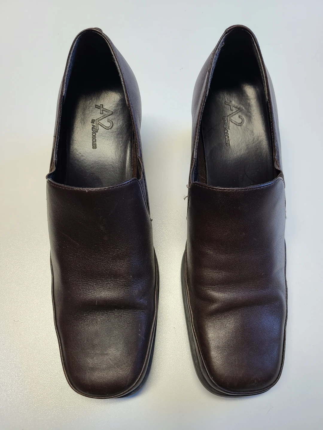 A2 by Aerosoles Women's Brown Heeled Slip-On Shoes - photo 4