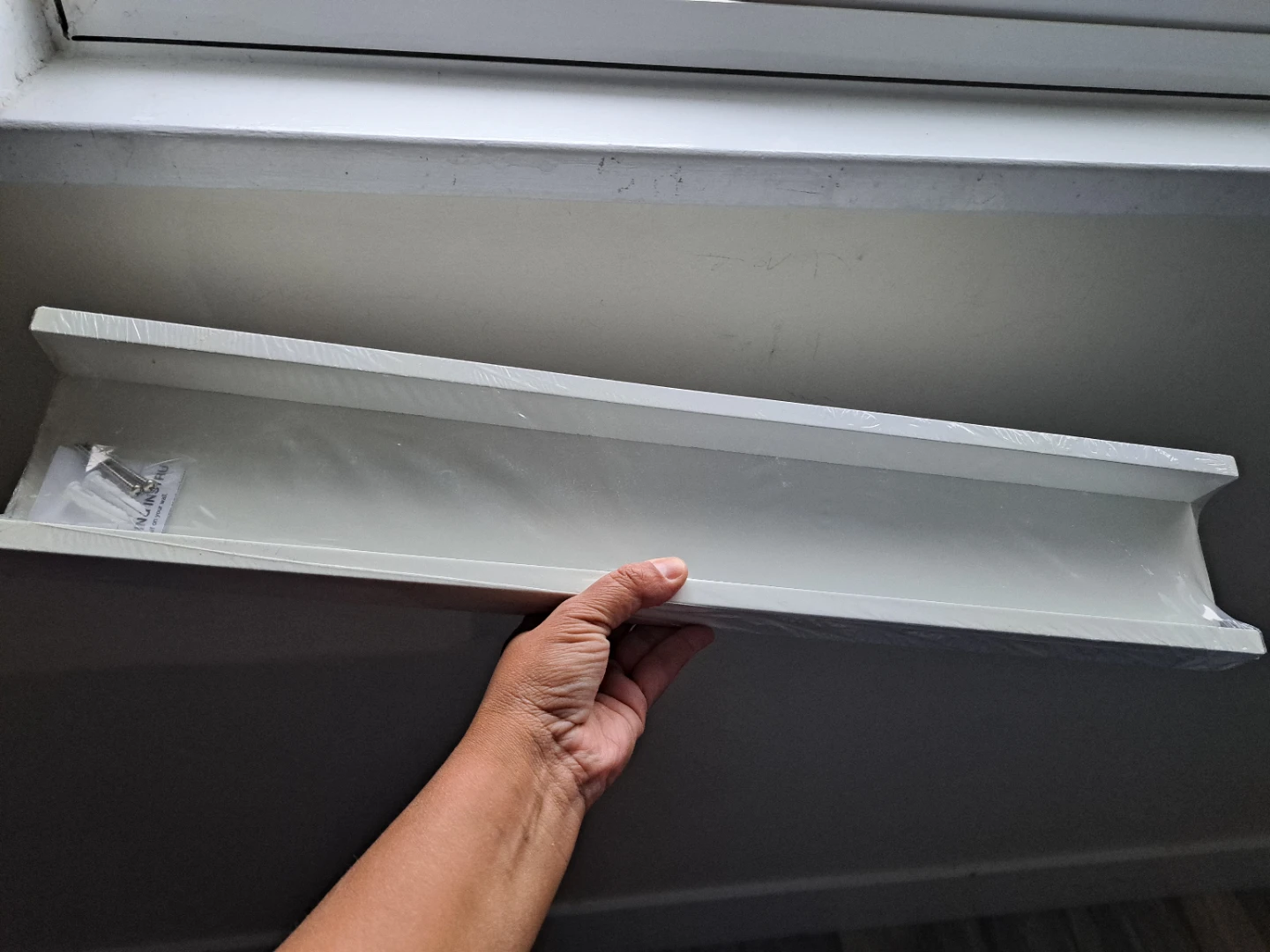 White Floating Shelf - photo 2