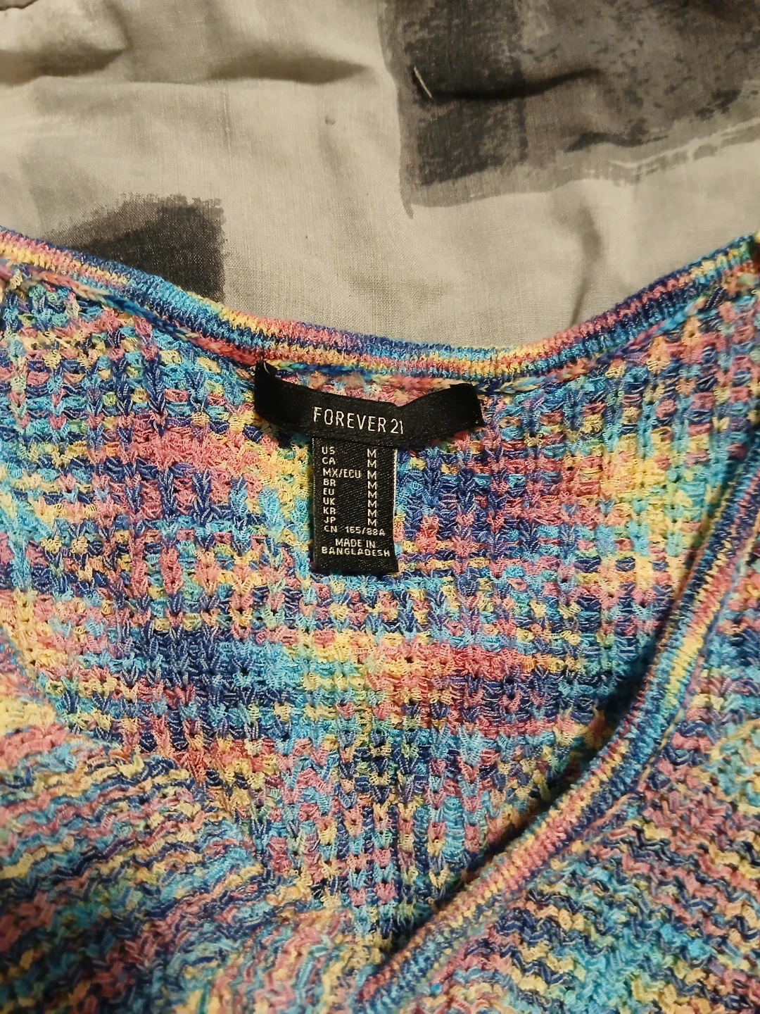 Women Medium Forever 21 Knit Twist Stretchy Front Dress - photo 2