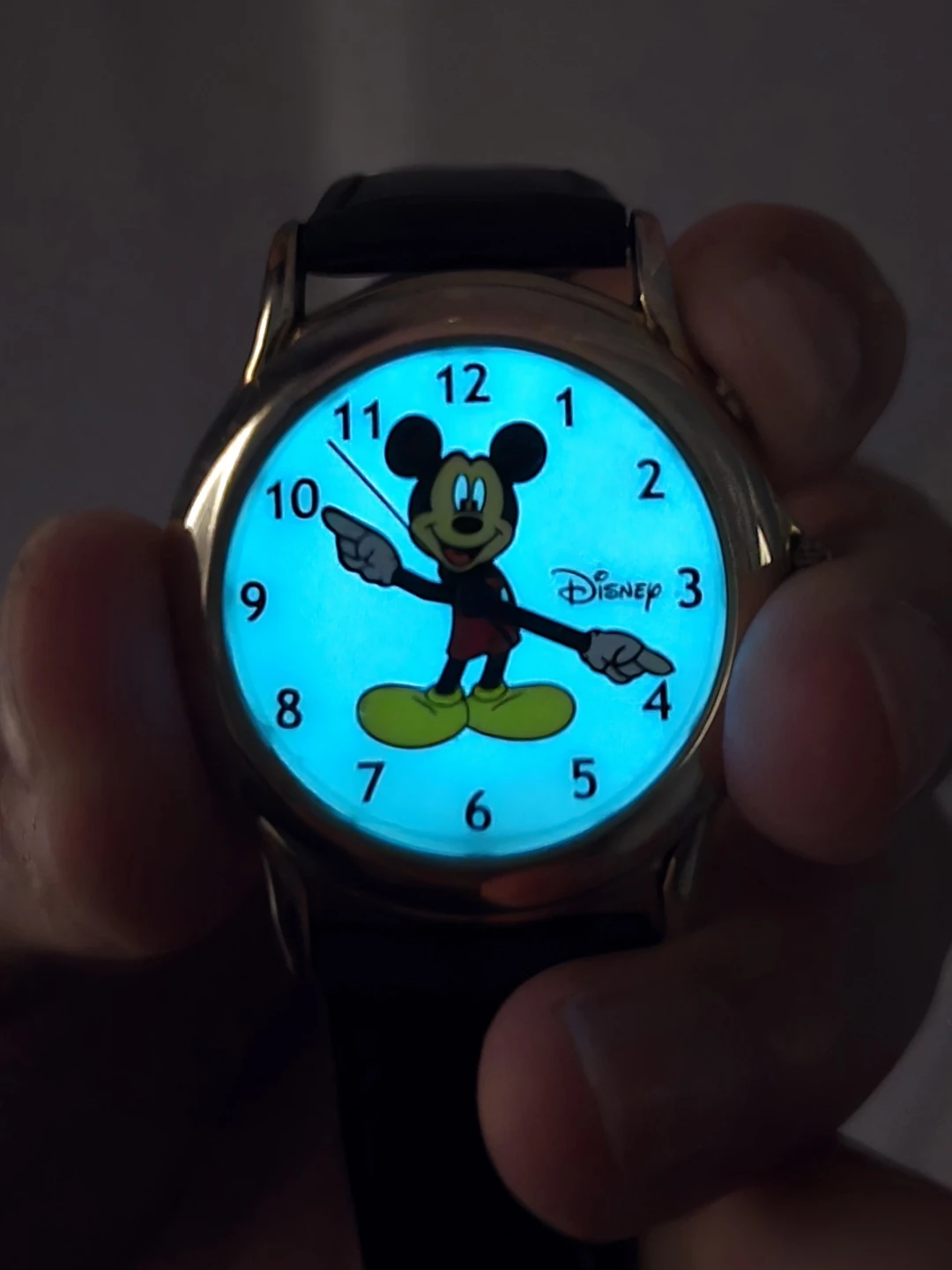 Mickey Mouse Disney Light Up Quartz Watch 32mm