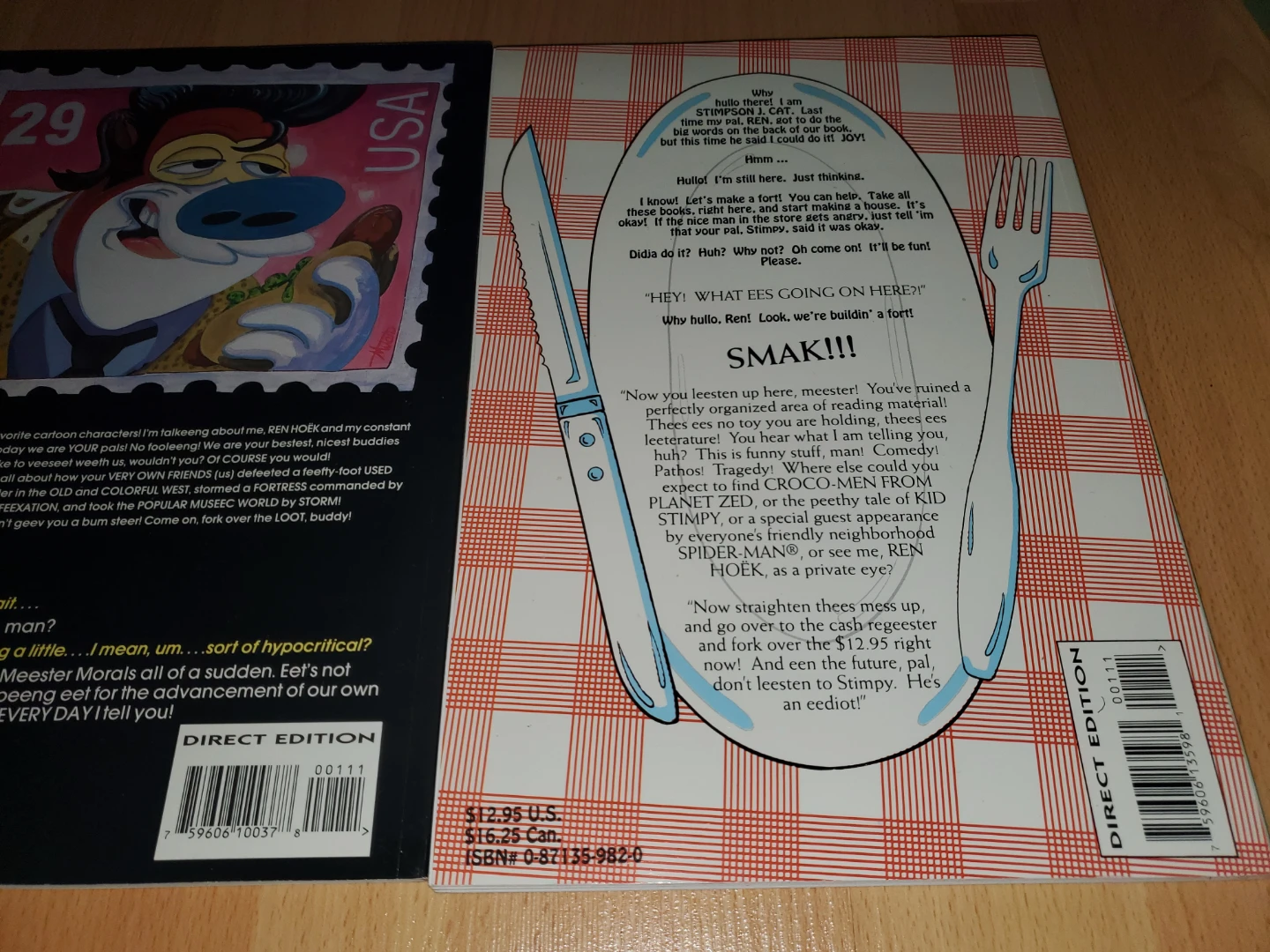 (Both for $15) 2 Ren & Stimpy Show Graphic Novels Books - photo 3