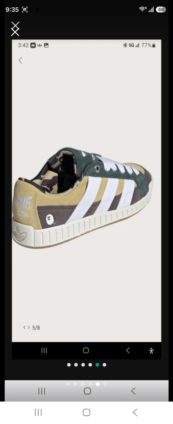 Adidas N-Bape Bape Sta Sneakers - photo 3