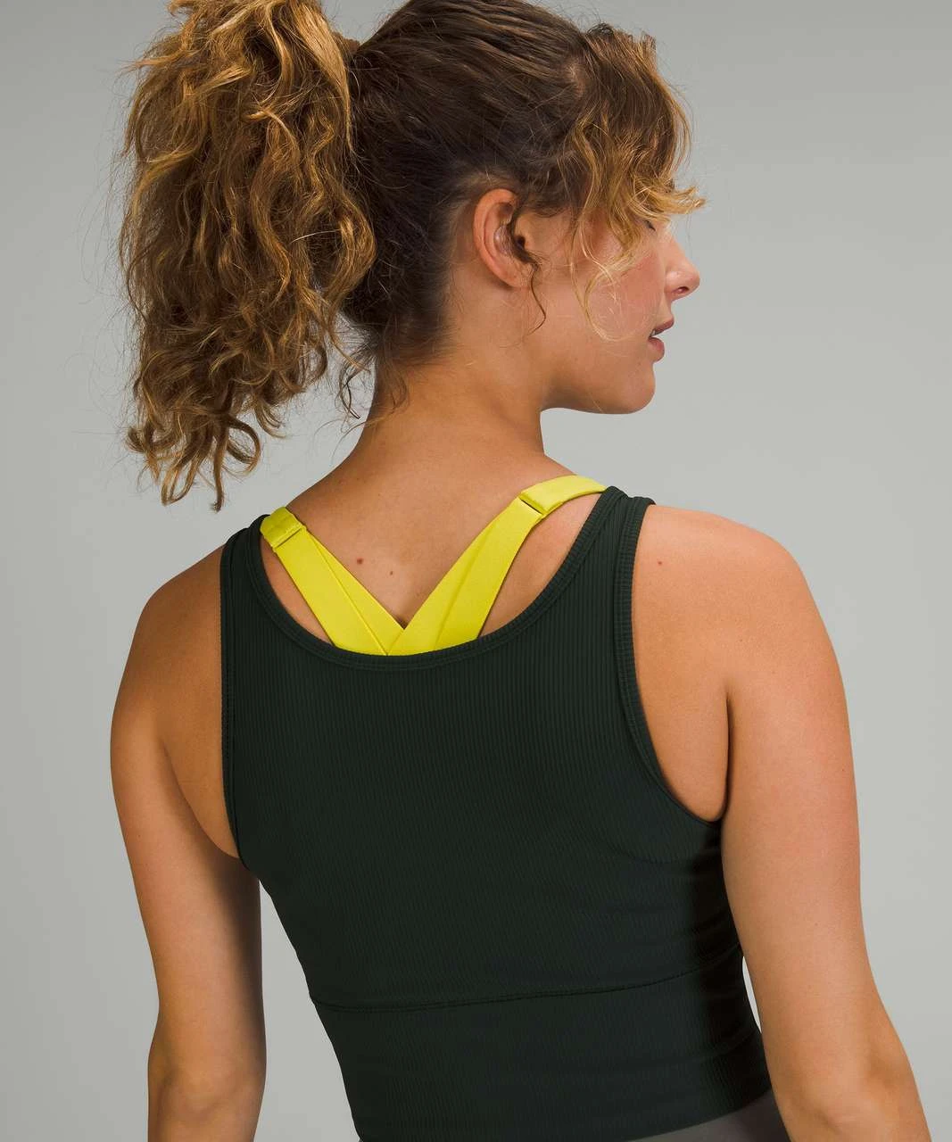 Lululemon power pivot ribbed tank | size xs - photo 3