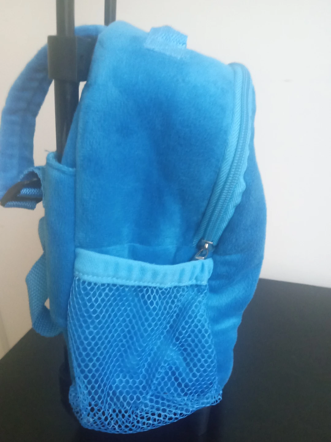 Blue M&M Plush Rolling Backpack - photo 4