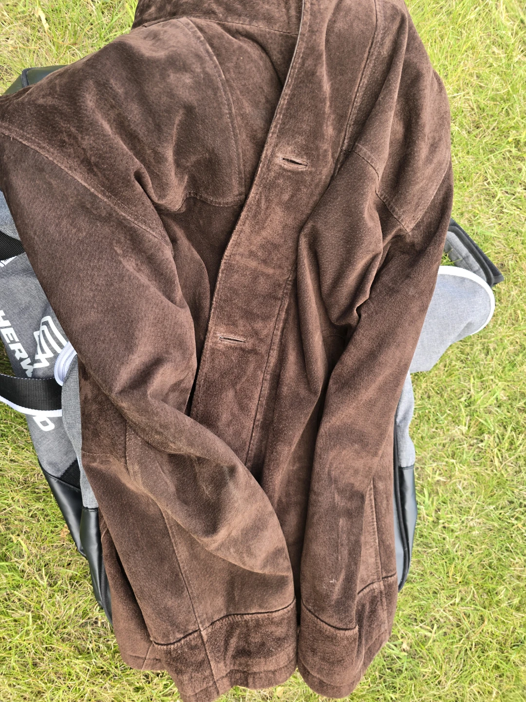 Brown Suede Jacket - XL - photo 4
