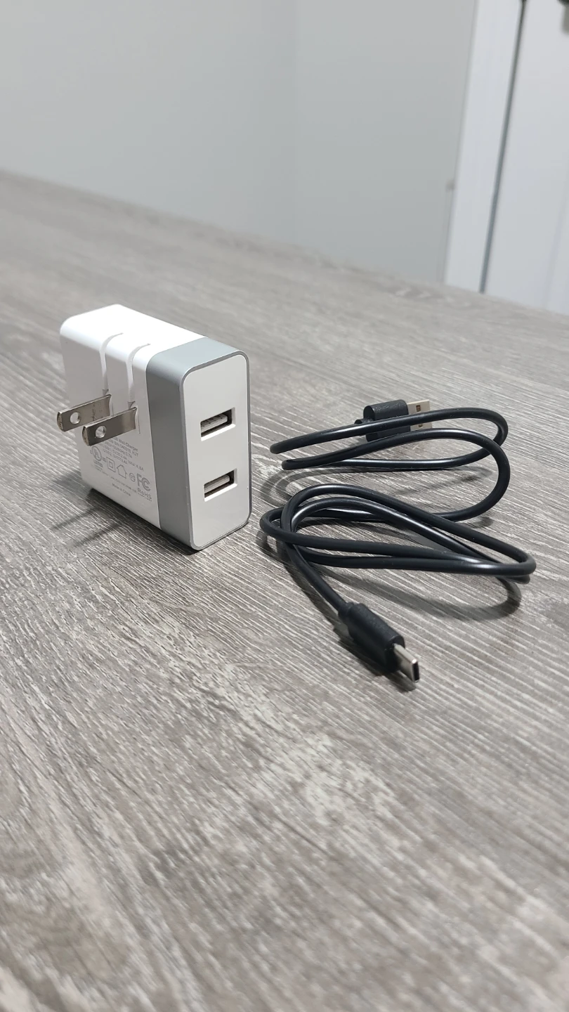 Phone Charger Wall Plug Adapter and USB-C Charger Cable