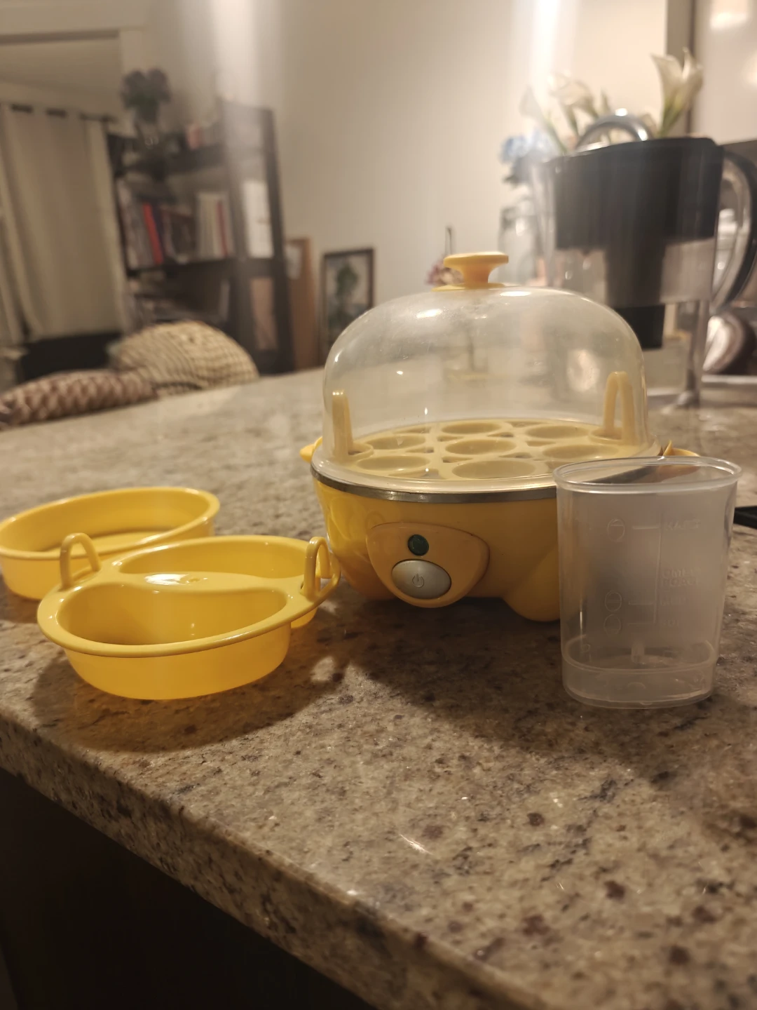 Elite Gourmet Yellow Egg Cooker-Urgent Move Out Sale - photo 4