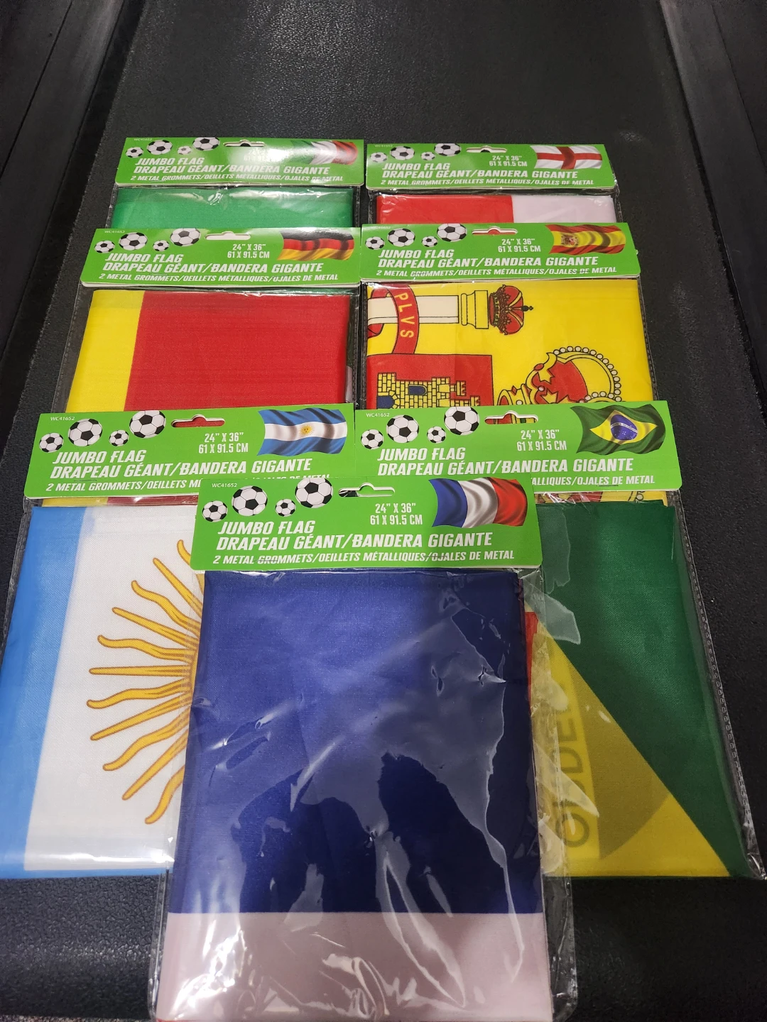 Jumbo Flags 24" x 36" - Various Countries - photo 2
