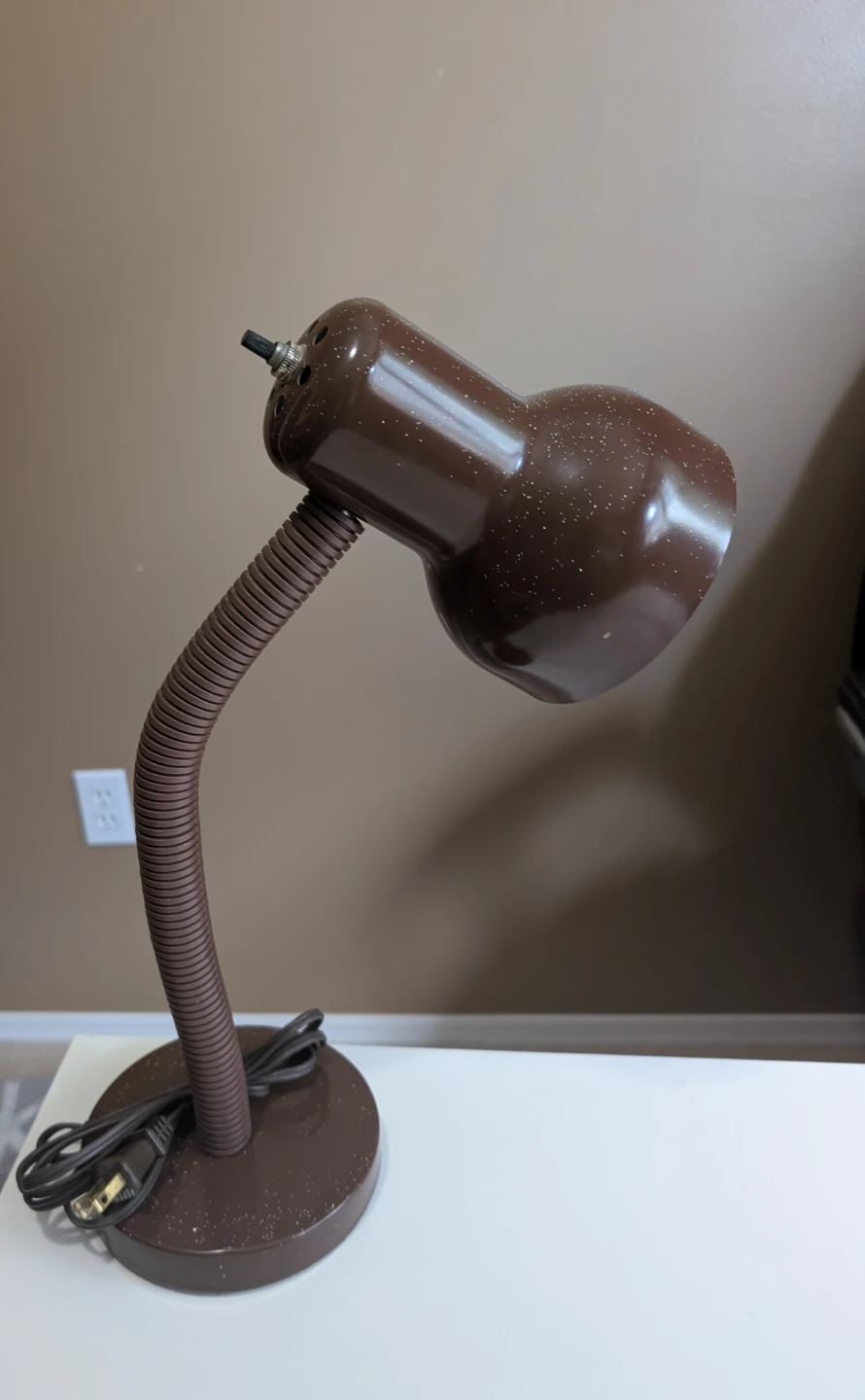 Vintage Gooseneck styling desk lamp