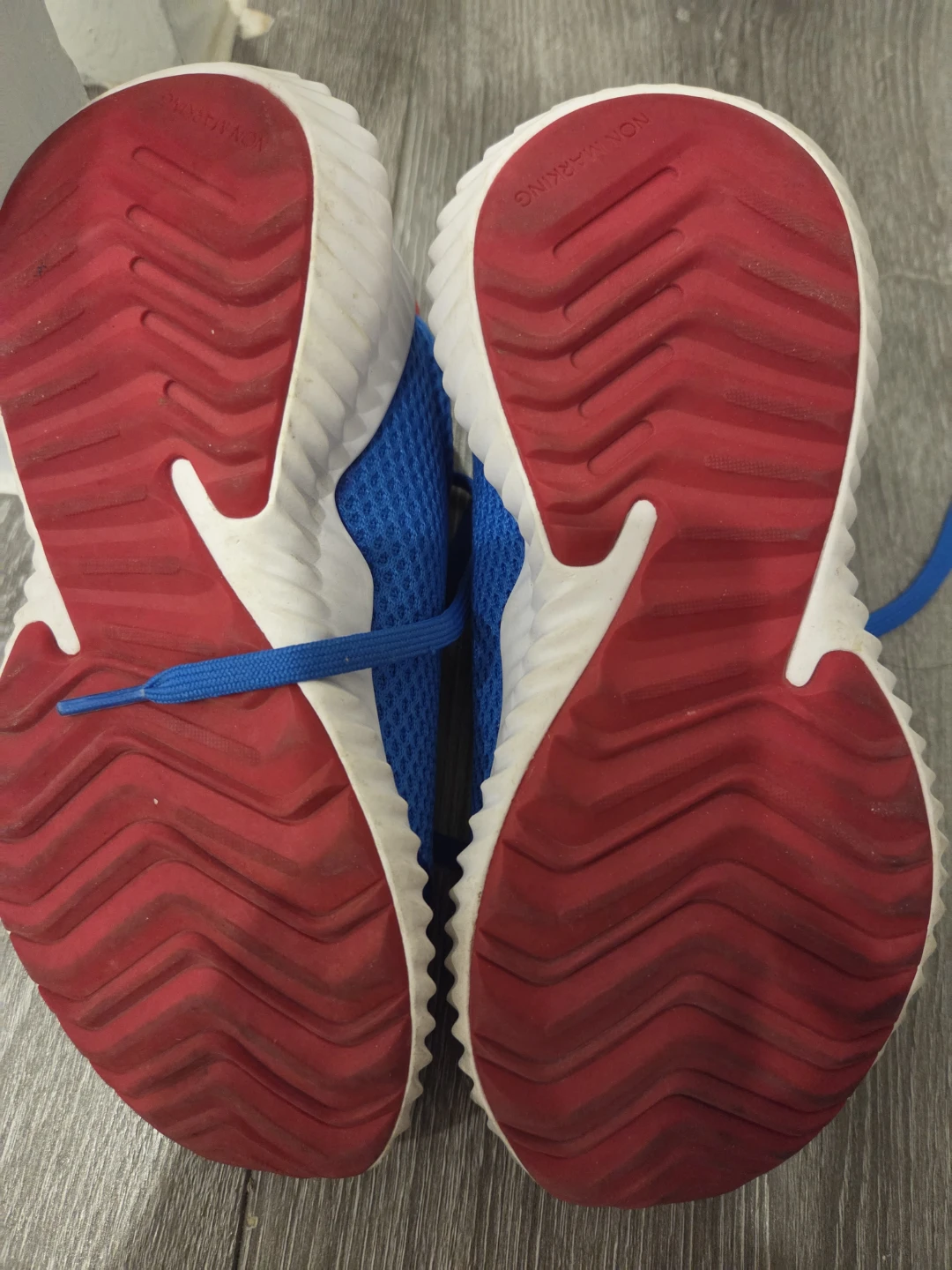 Adidas Running Shoes - Blue/Red Size US 1 - photo 2