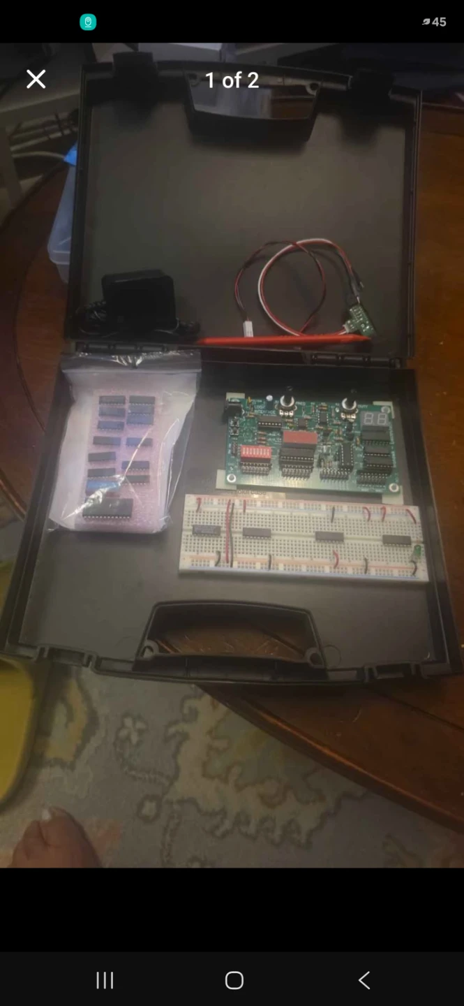 Electronic Component Kit with Breadboard and Circuit Board - photo 2