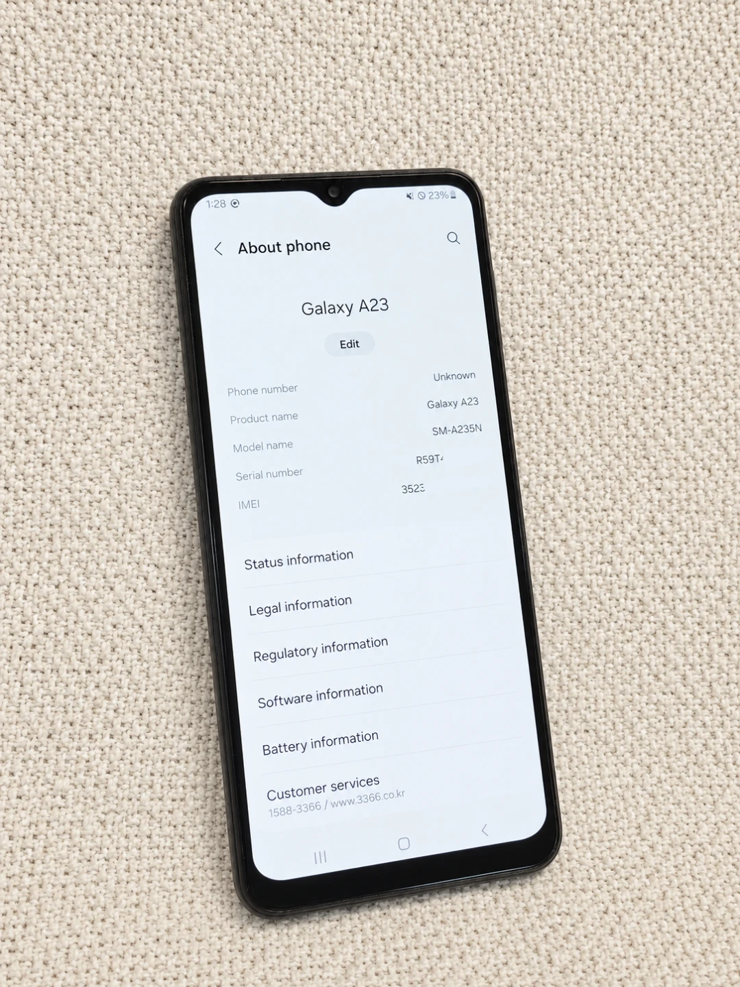 Galaxy A23 [UNLOCKED/MINT CONDITION] - photo 2