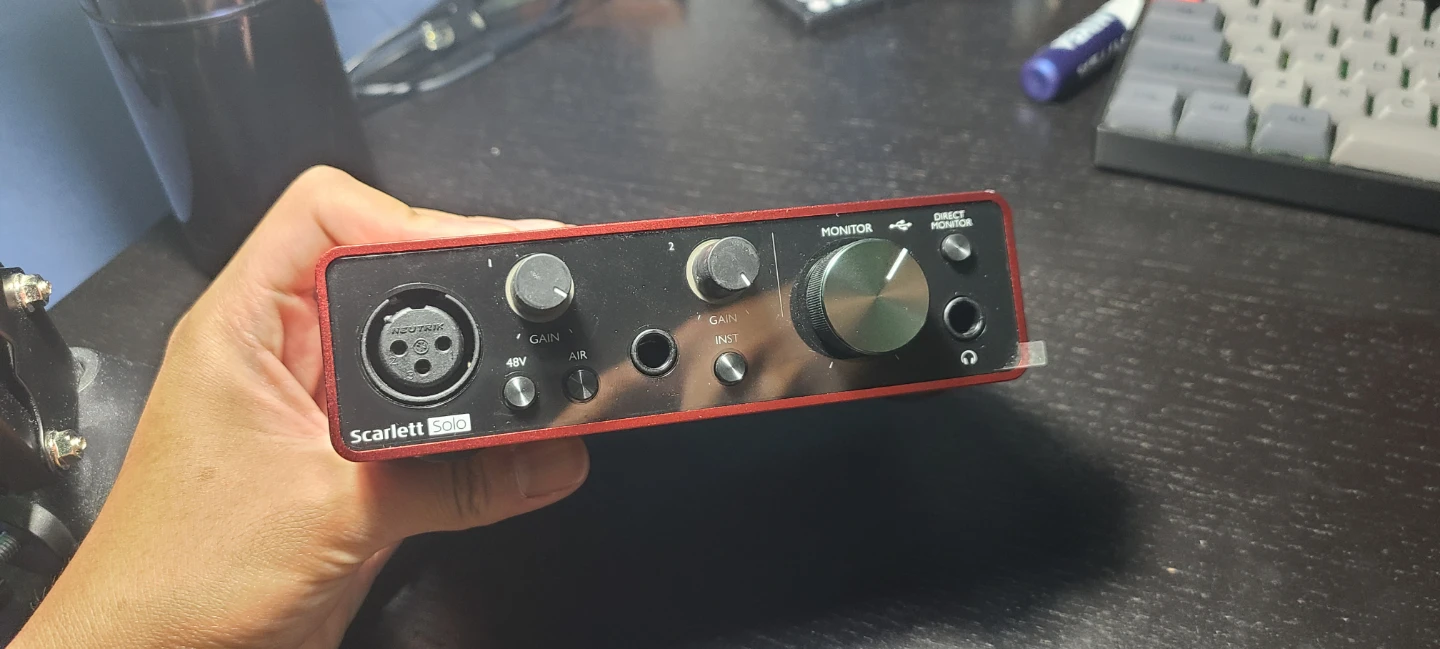 Focusrite Scarlett Solo Audio Interface