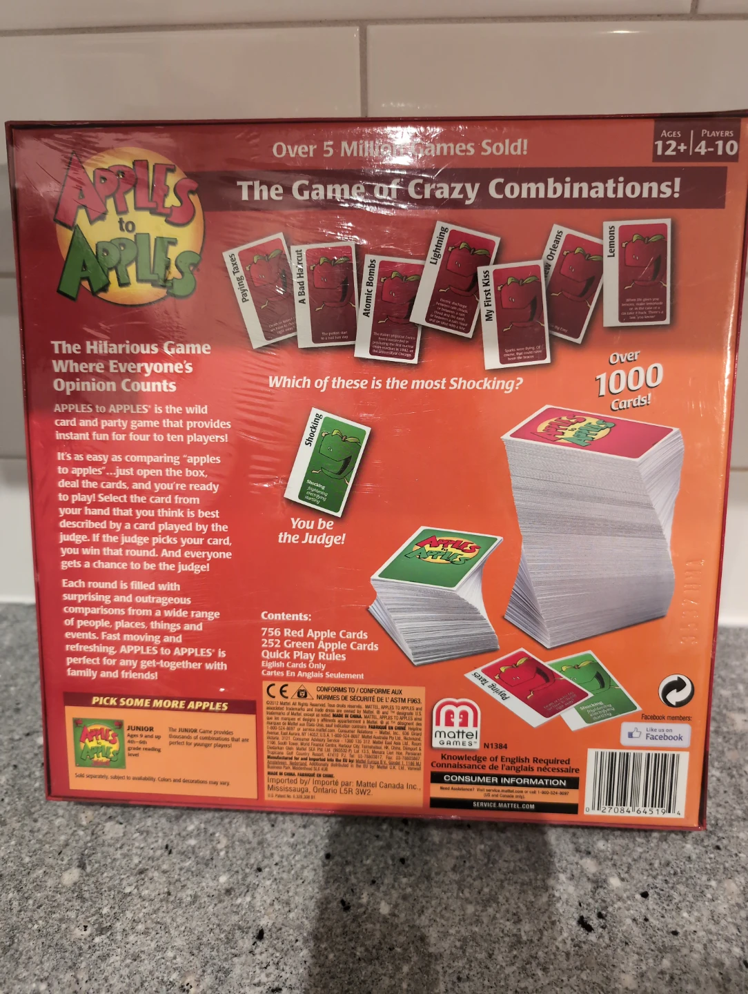 Apples to Apples Board Game - BNIB - photo 2