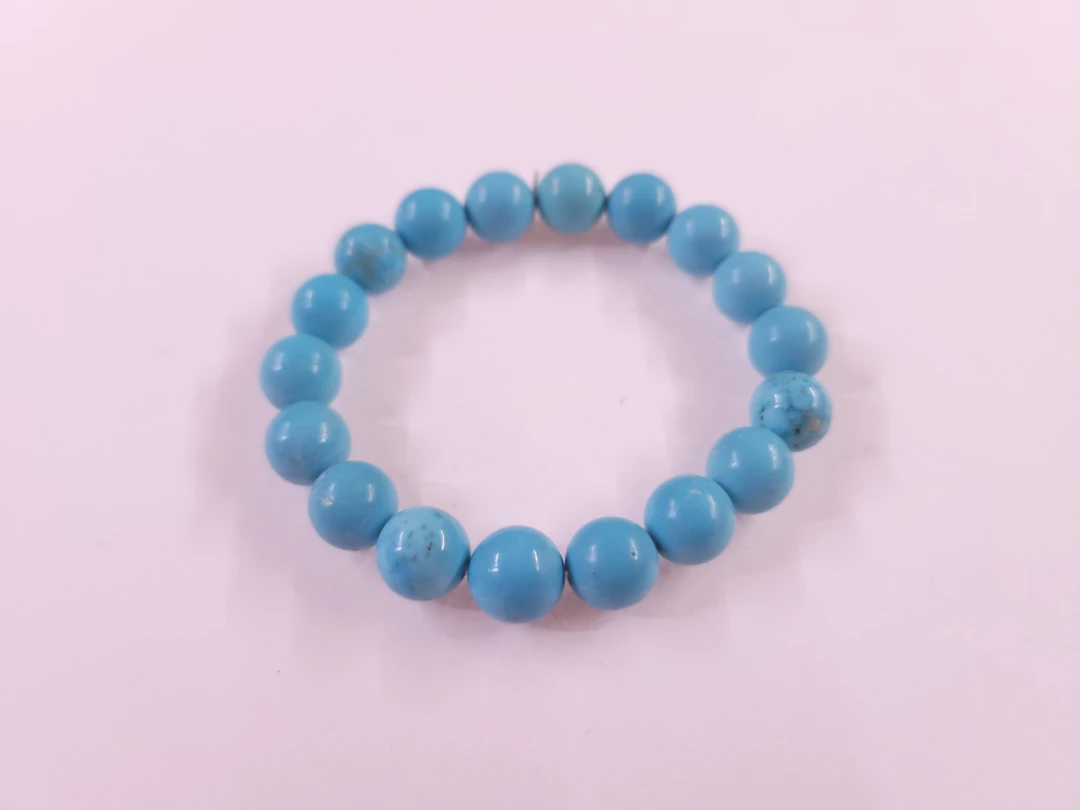 Real Turquoise Beaded Bracelet