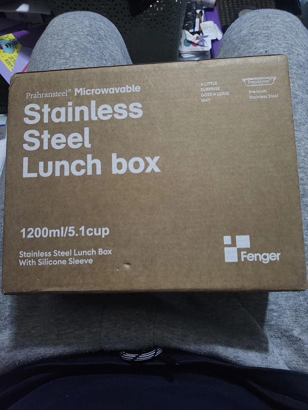 Prahrantel Stainless Steel Lunch Box 1200ml