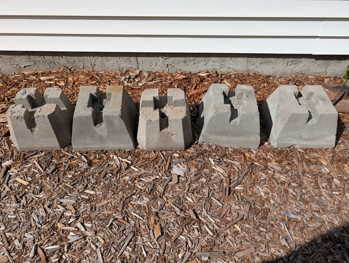 Concrete Deck Blocks