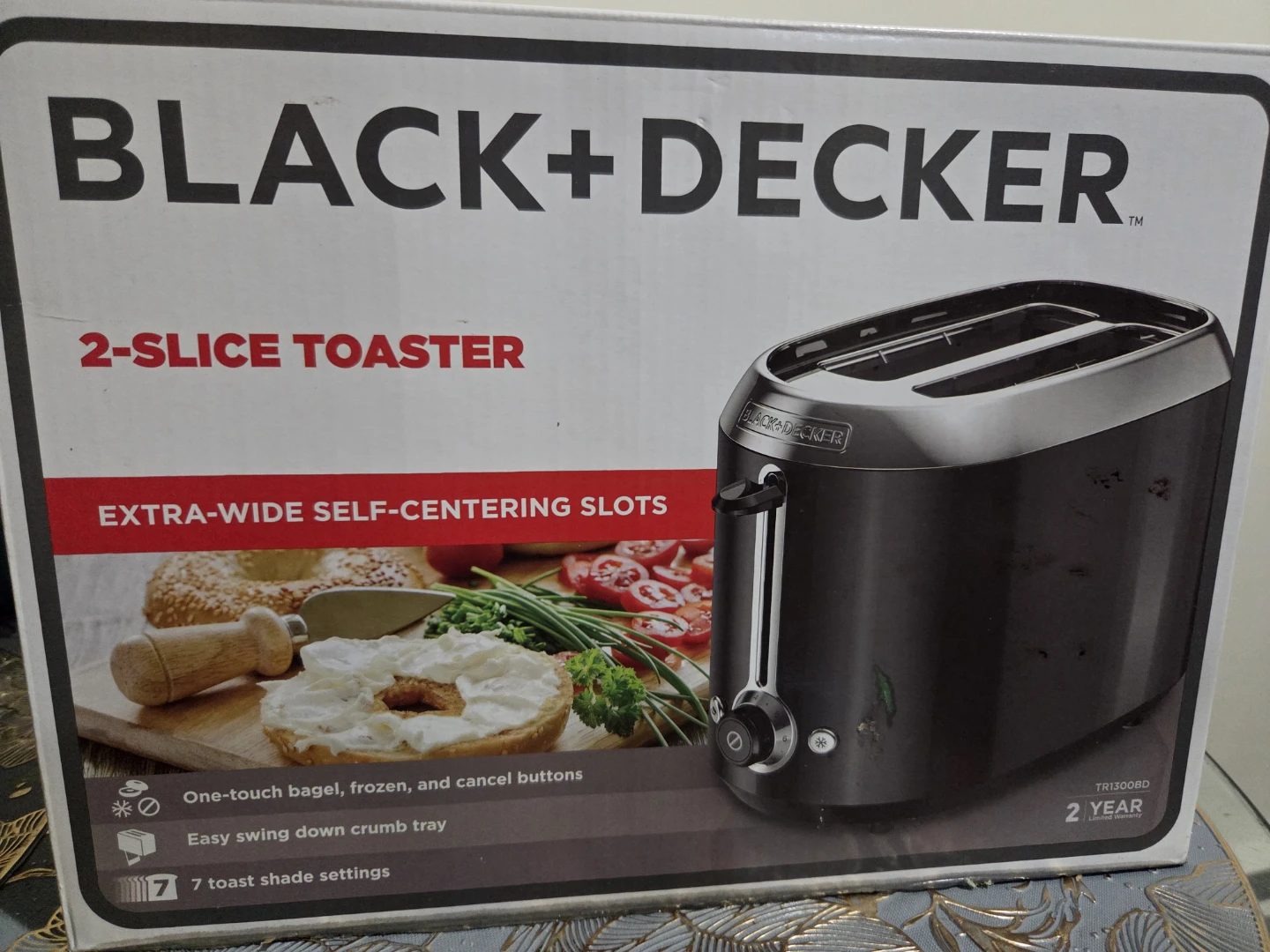 Black+Decker 2-Slice Toaster