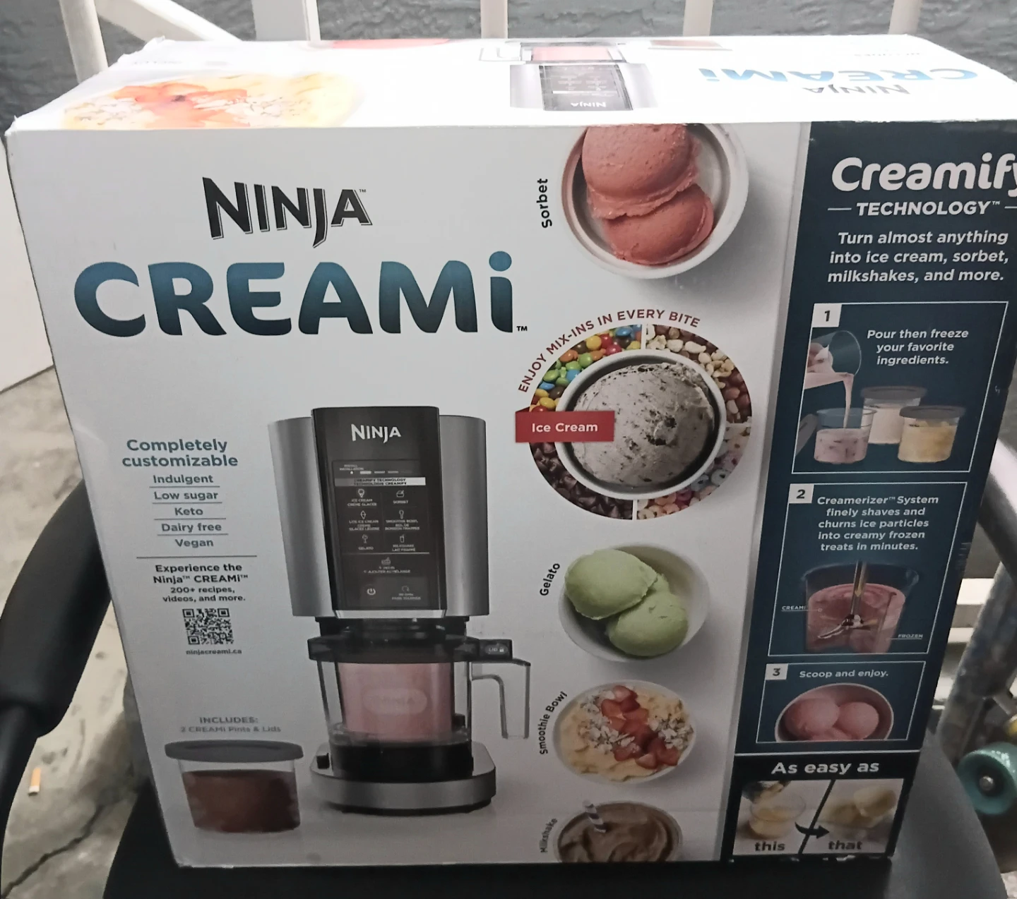 NEW Ninja CREAMi Ice Cream Maker