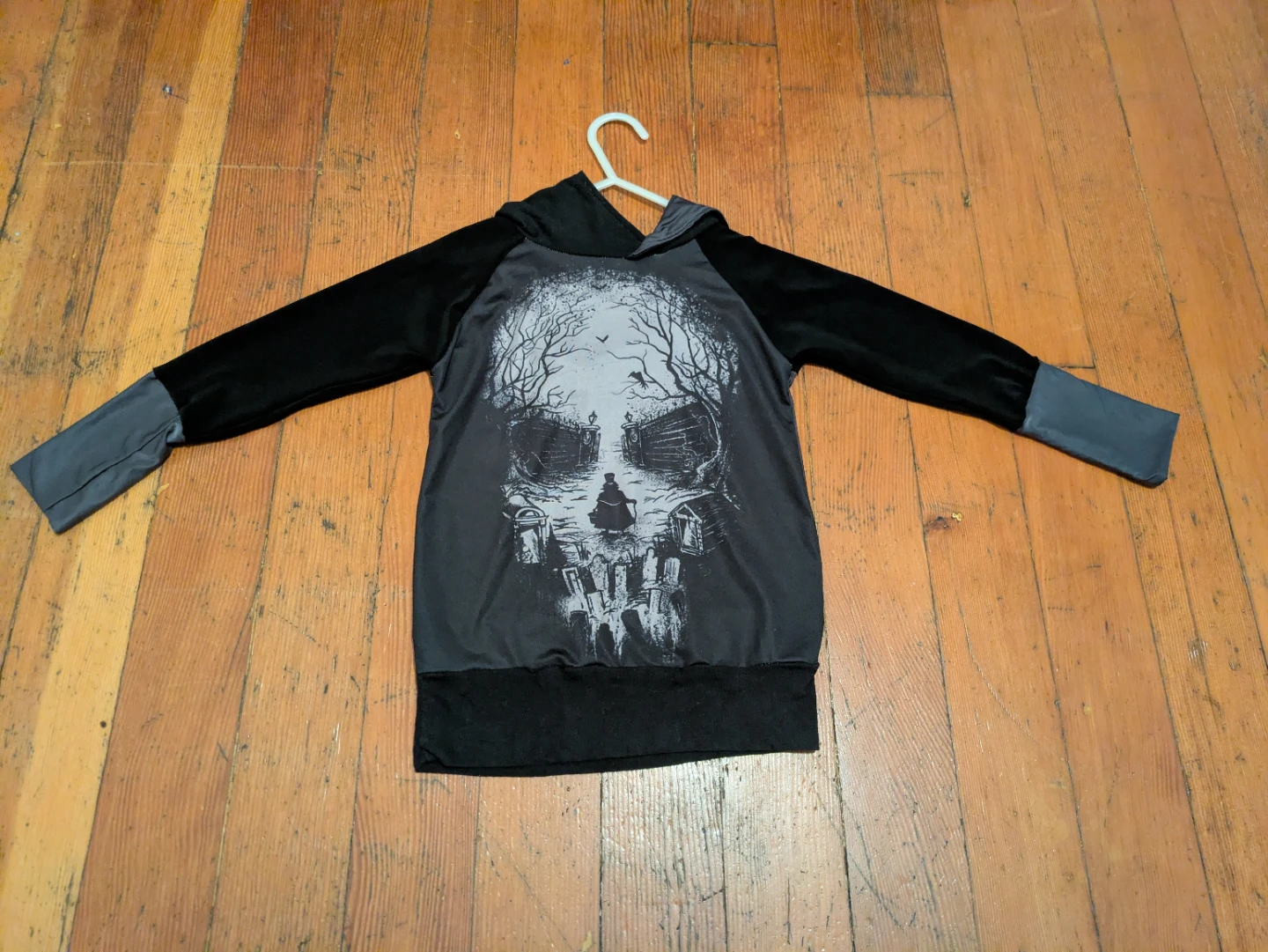 Grow With Me Haunted Mansion Sweater