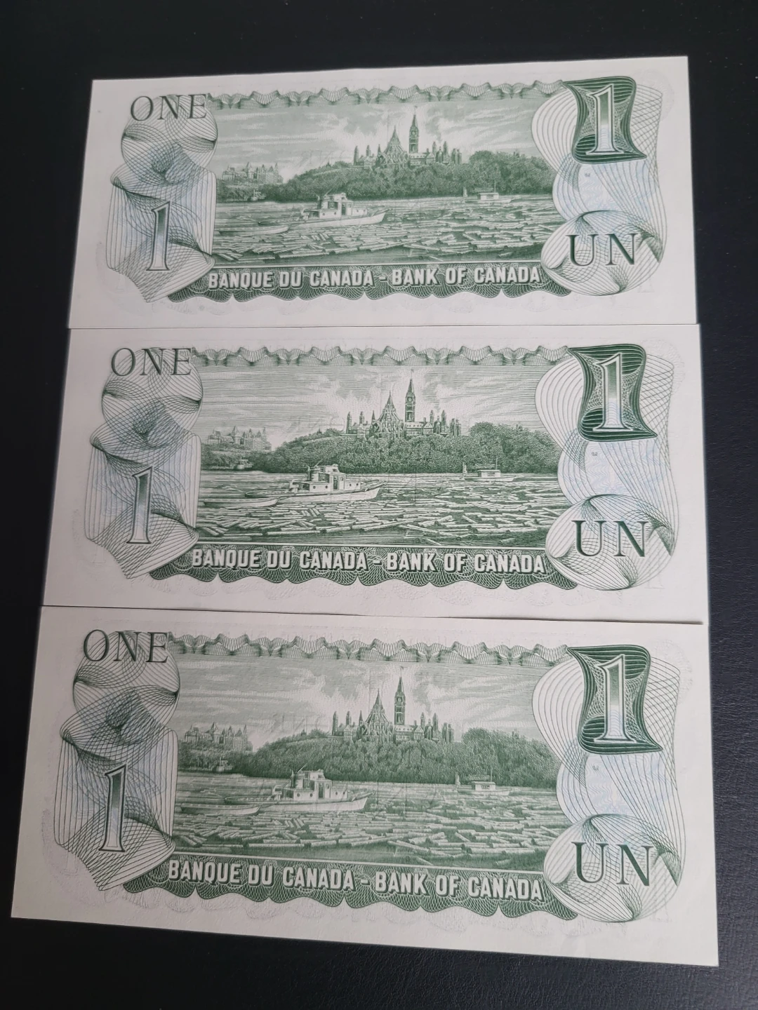 Canada 1 Dollar Banknotes (3) - Queen Elizabeth II - photo 2