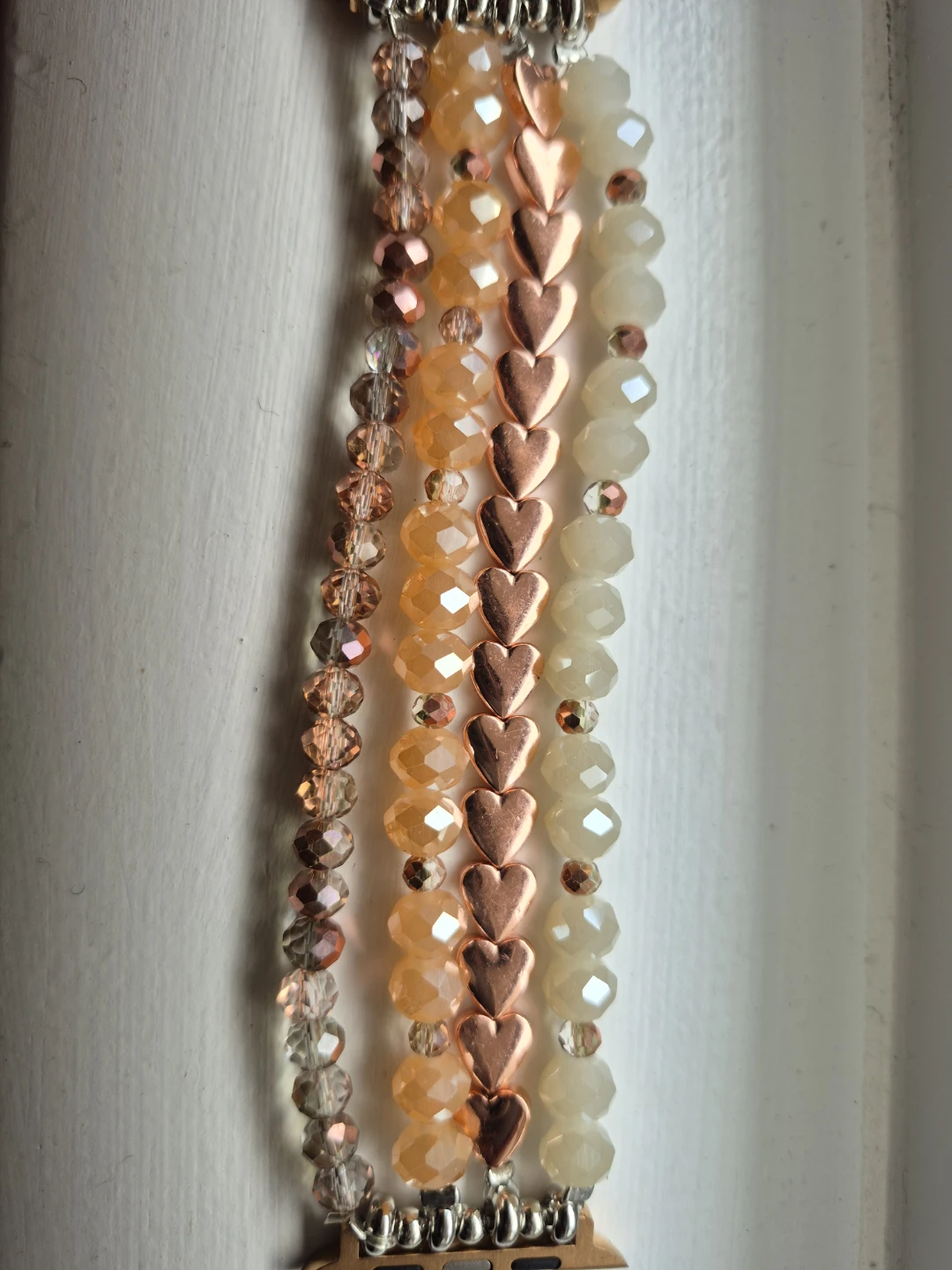 Apple Watch Band - Beaded Heart Design - photo 3