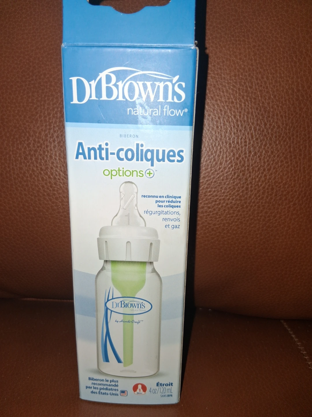 Dr. Brown's Anti-Colic Options+ Baby Bottle (4 oz / 120 mL) - photo 4