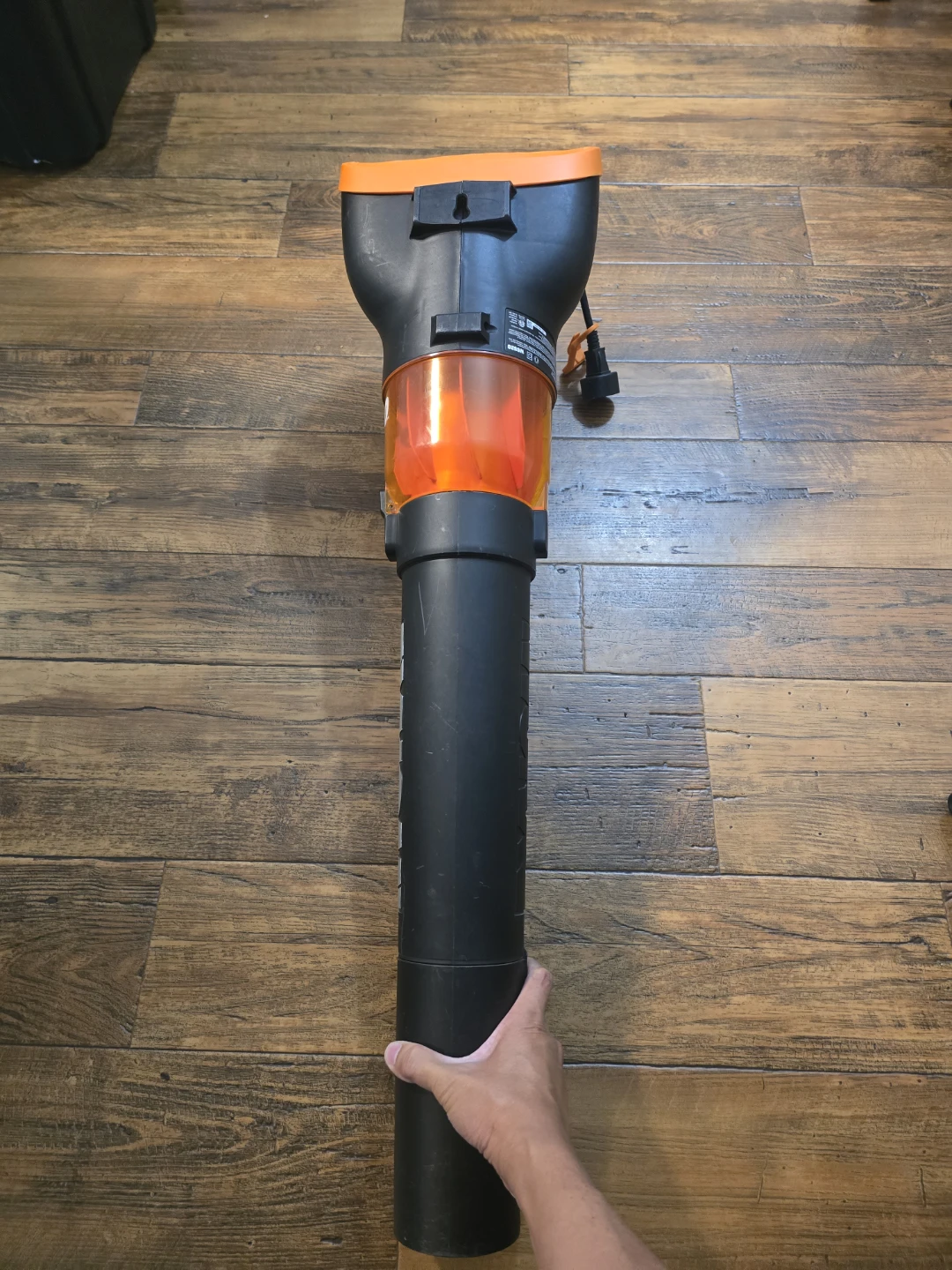WORX WG520 12 Amp Turbine 600 Electric Leaf Blower - photo 3