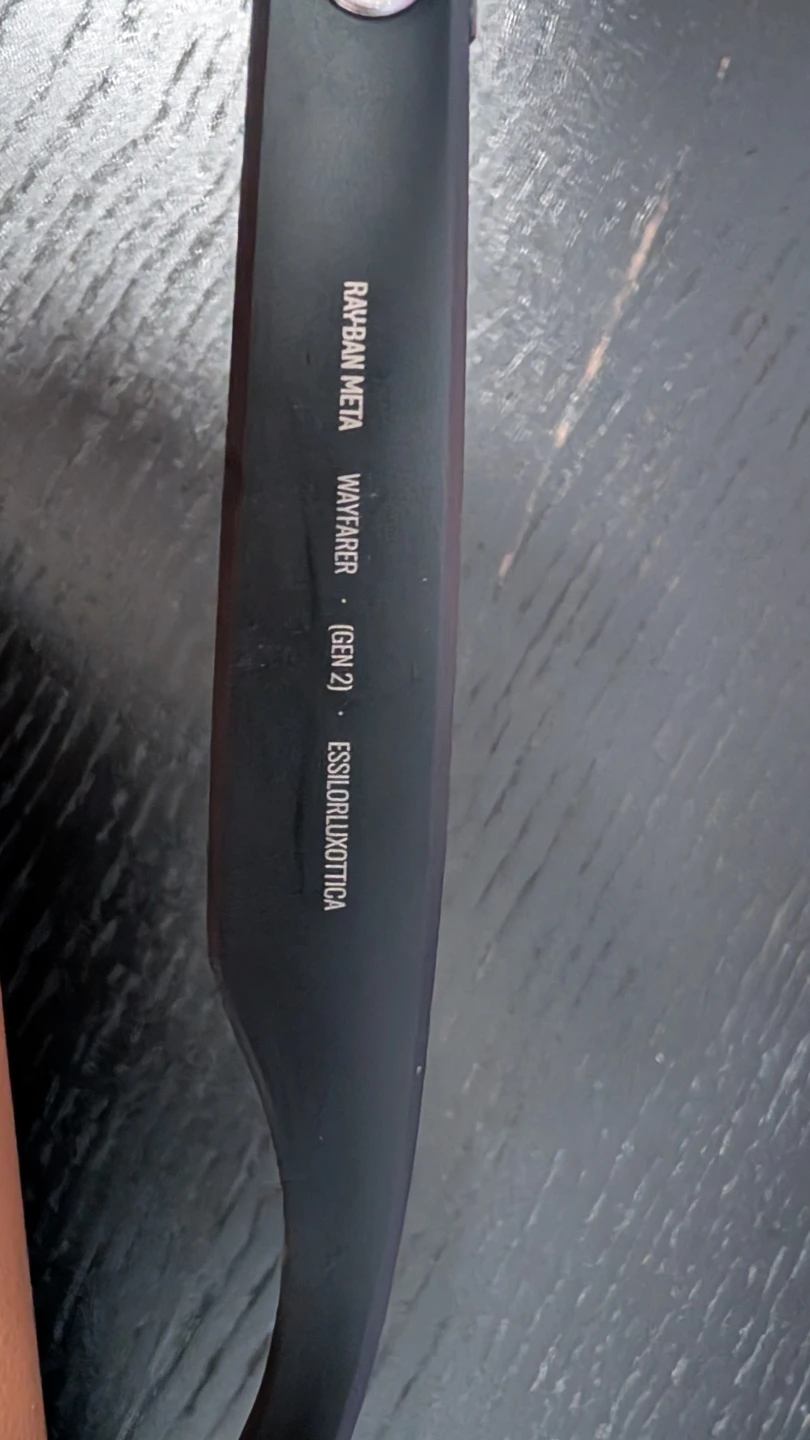 Ray-Ban Meta Gen 2 Wayfarer Smart Glasses - photo 3