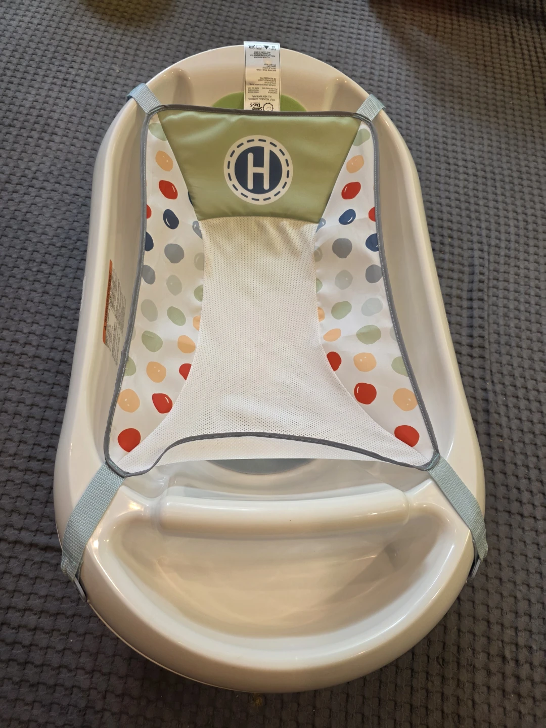The First Years Baby Bath Tub with Newborn Sling