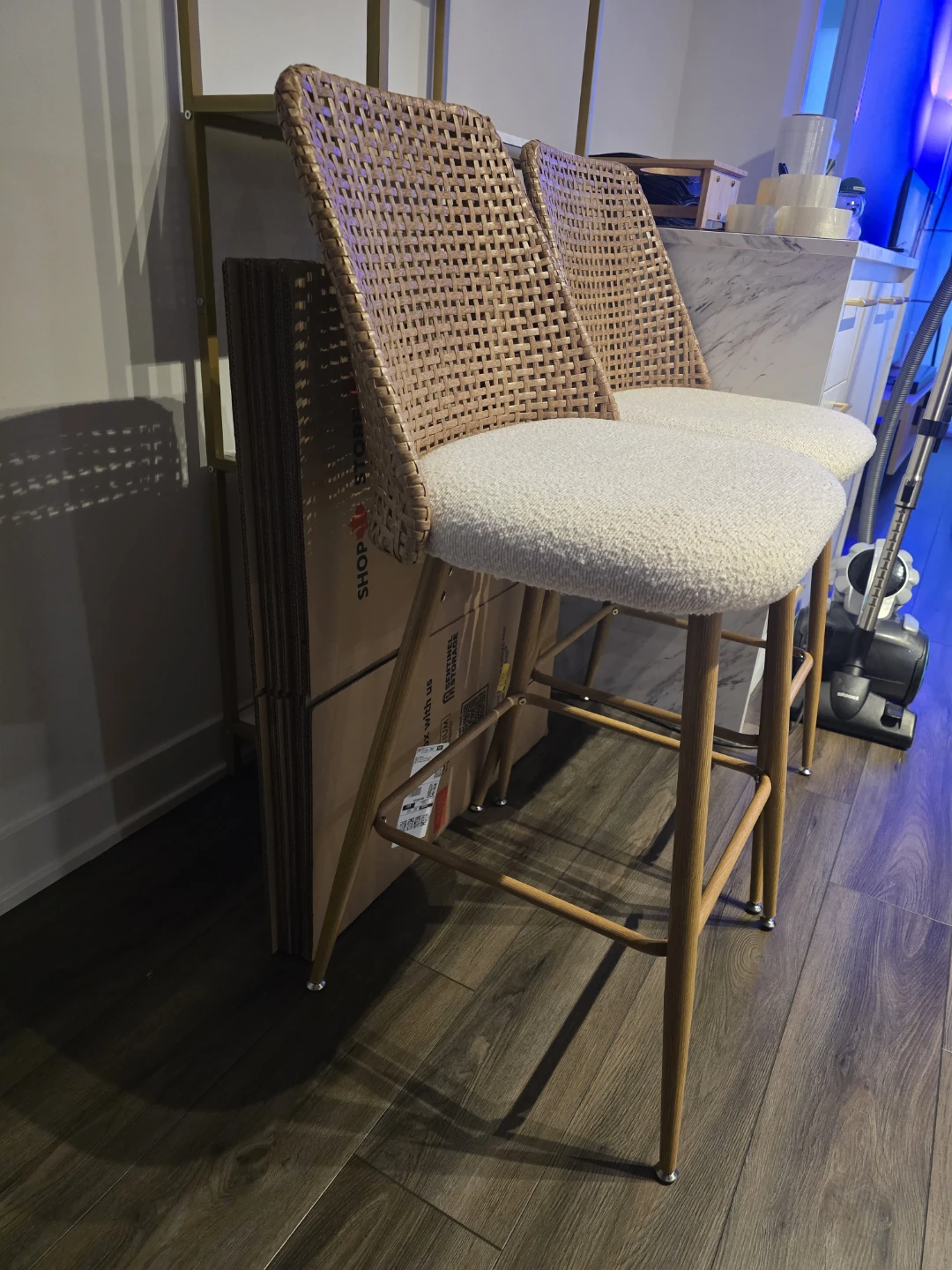 Set of 2 Bar Stools - photo 2