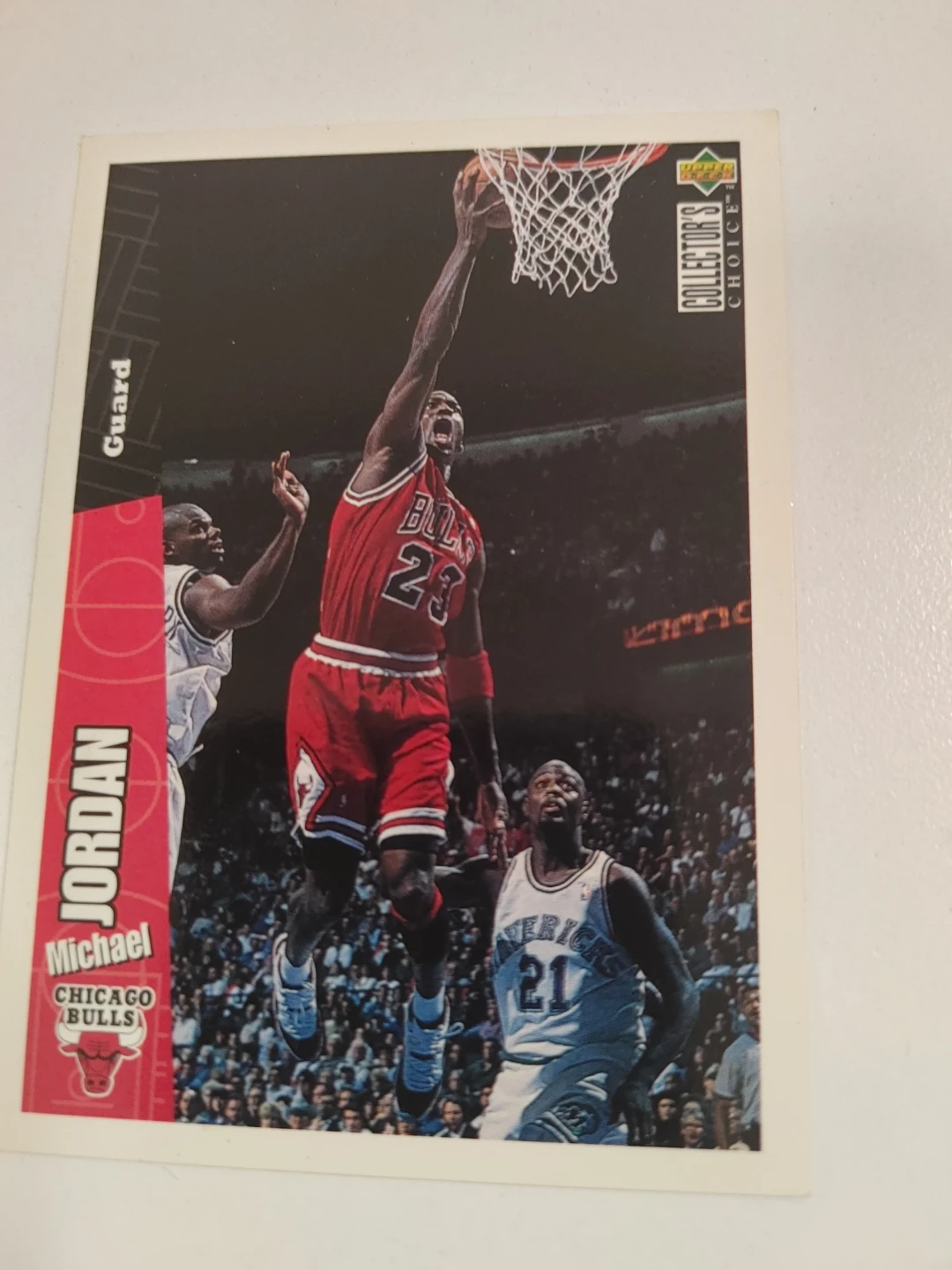 Michael Jordan Chicago Bulls Collector's Choice Basketball Card