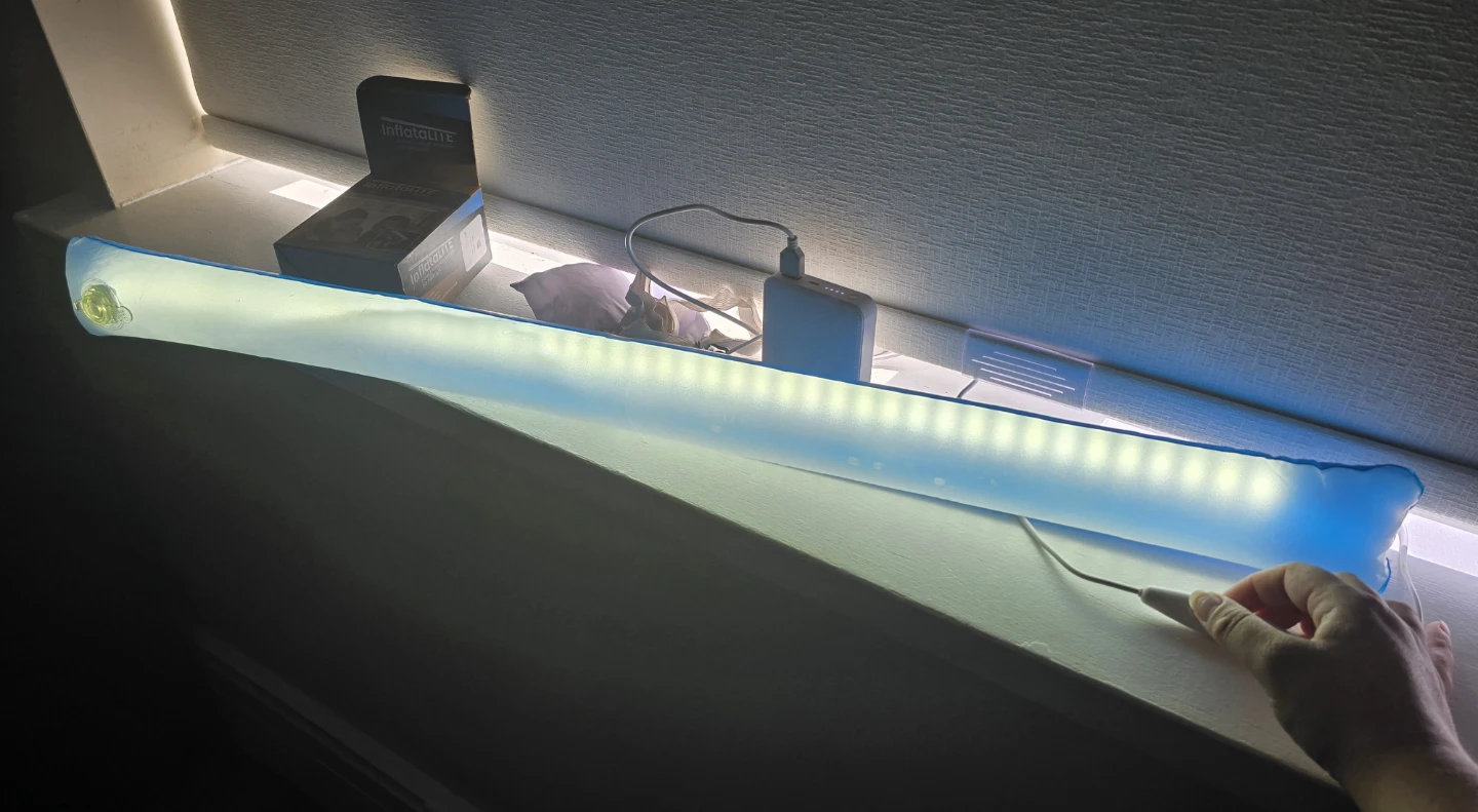 Inflat-a-Lite Indoor/Outdoor Inflatable LED Tube Light - photo 3