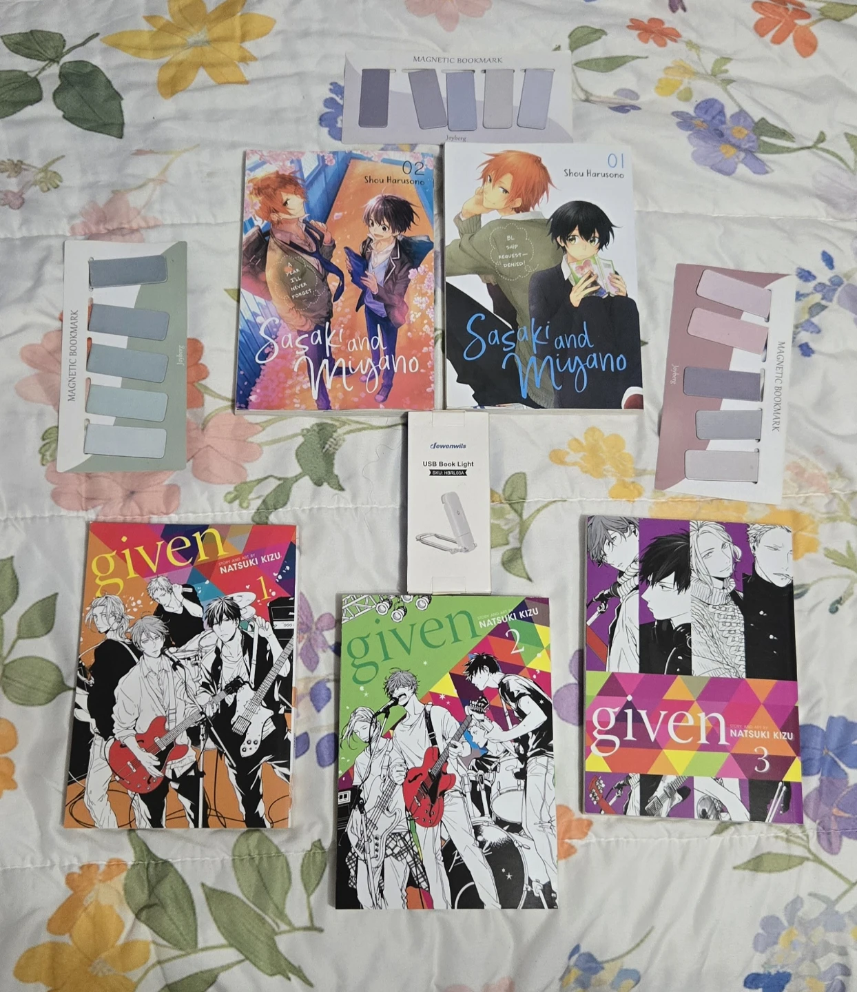 Given and Sasaki and Miyano Manga Lot