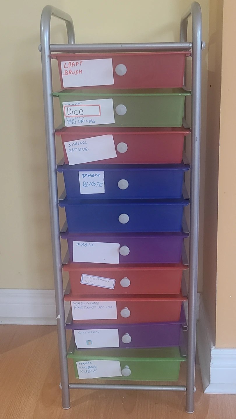 10-Drawer Rolling Craft Cart - photo 2