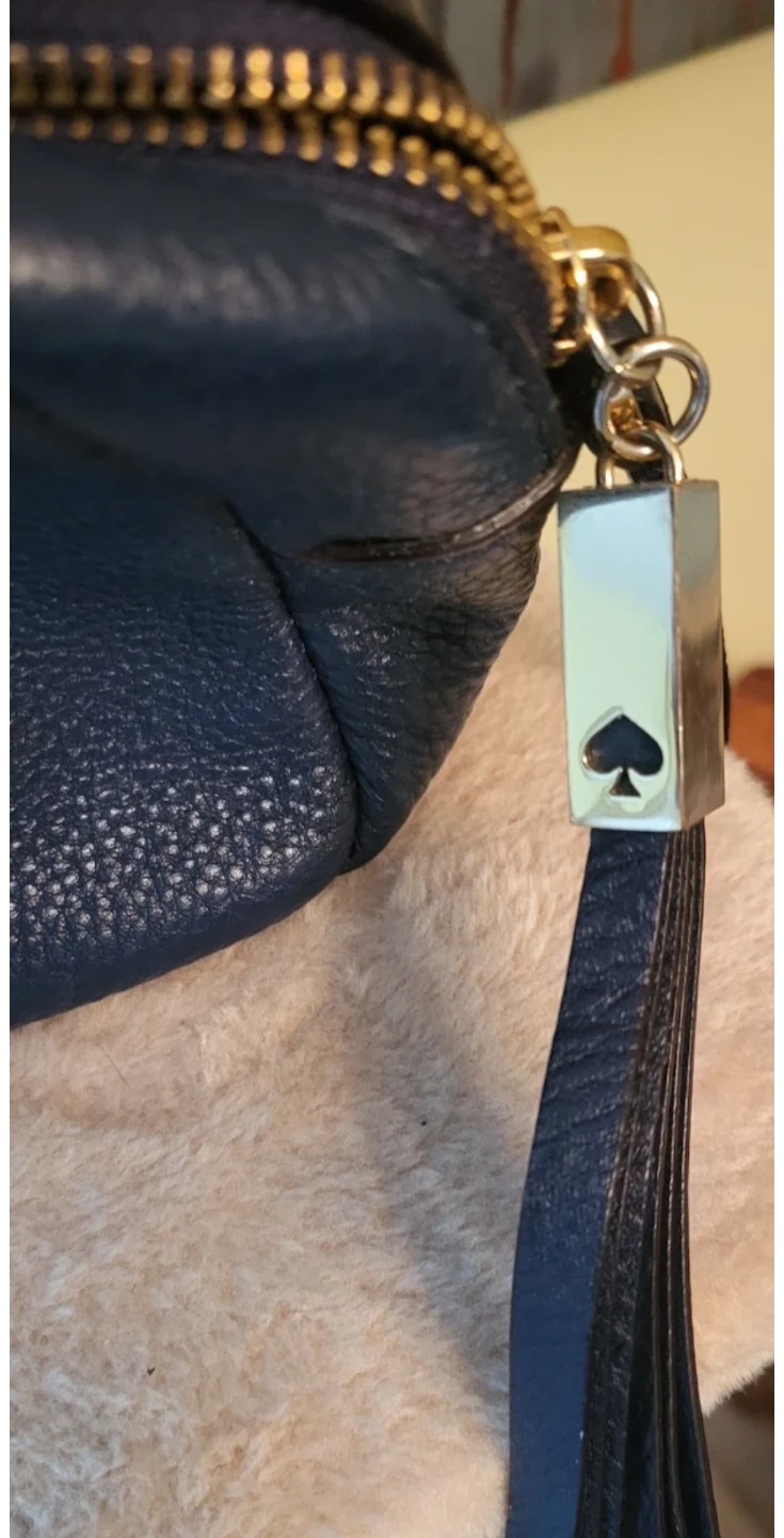 Kate Spade New York Blue Leather Crossbody Bag - photo 3