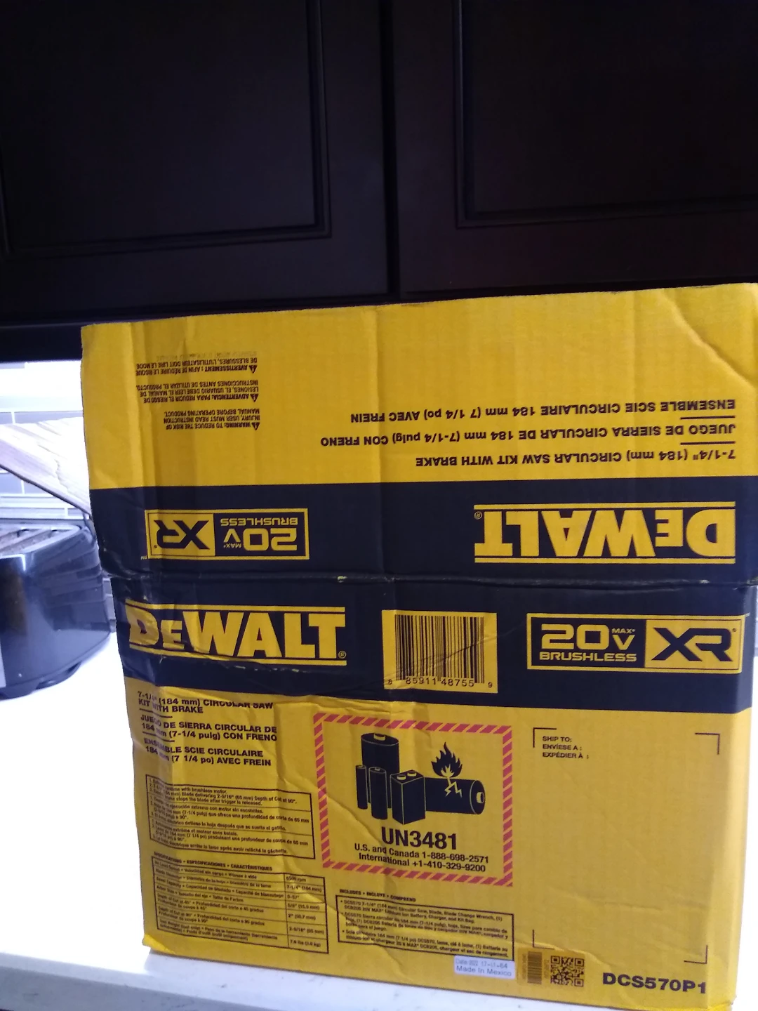 DEWALT 20V MAX XR Brushless Circular Saw Kit with Brake