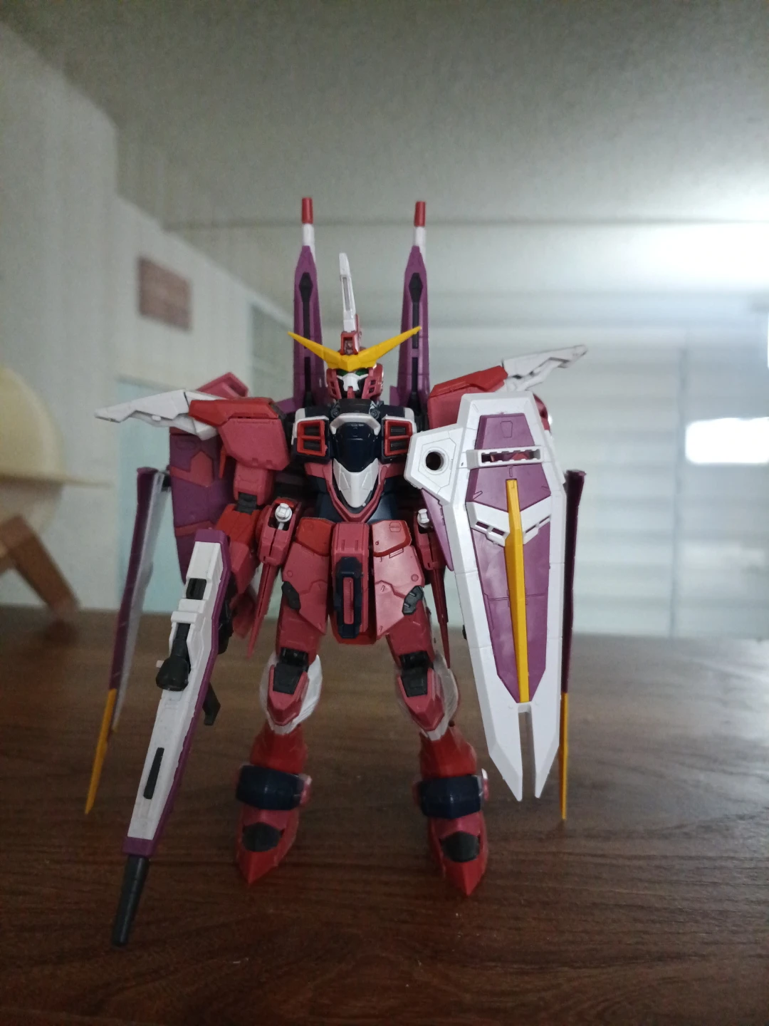 Justice Gundam Model Kit built