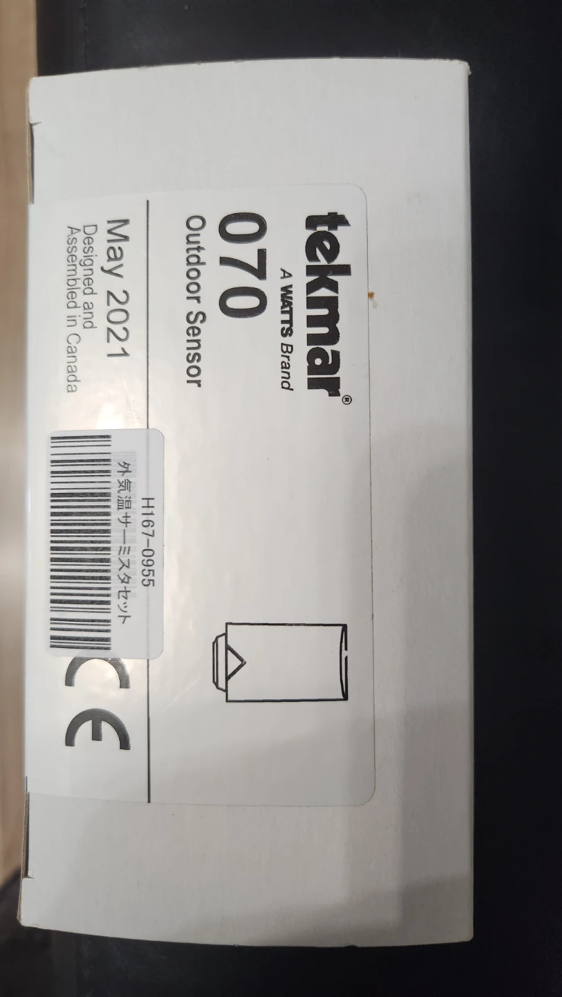 tekmar 070 Outdoor Sensor
