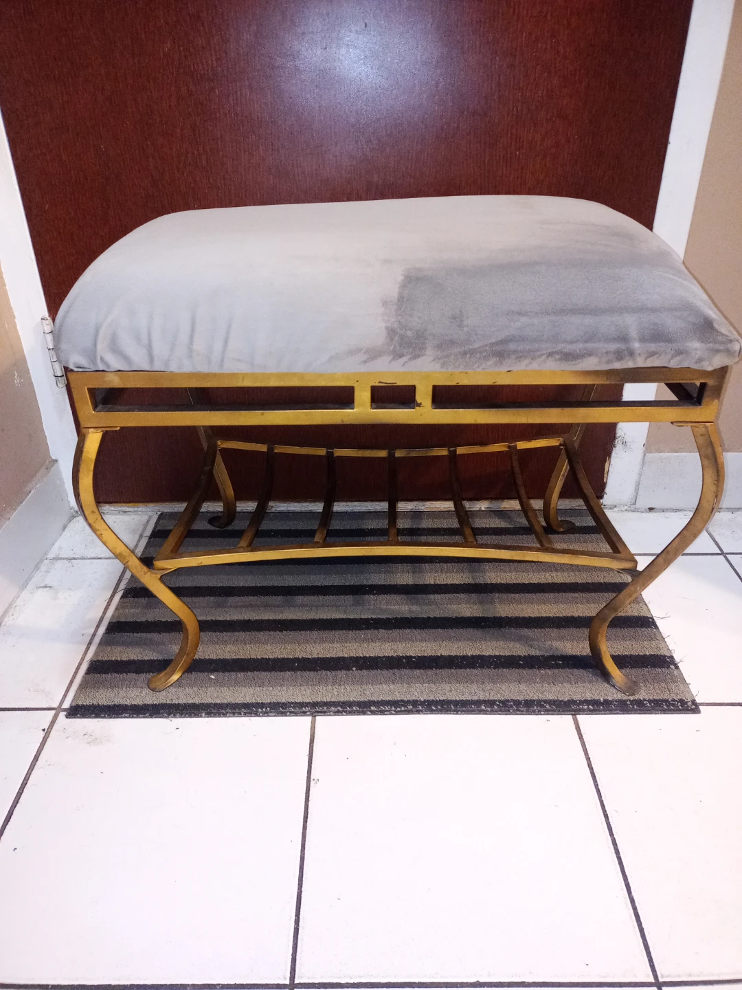 Metal Bench Or Foot Stool