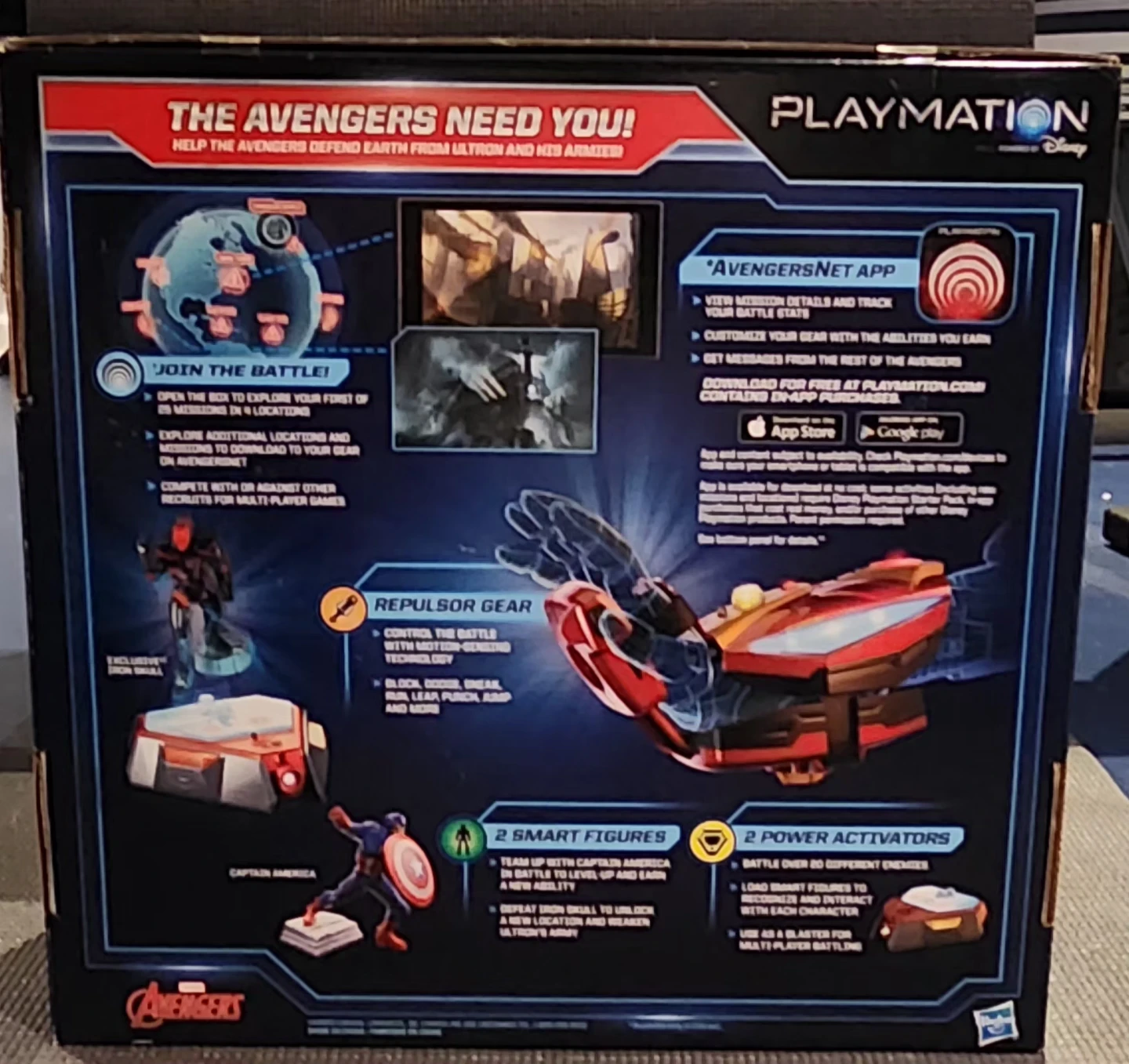 Disney Marvel Playmation  + figures Avengers Used - photo 2