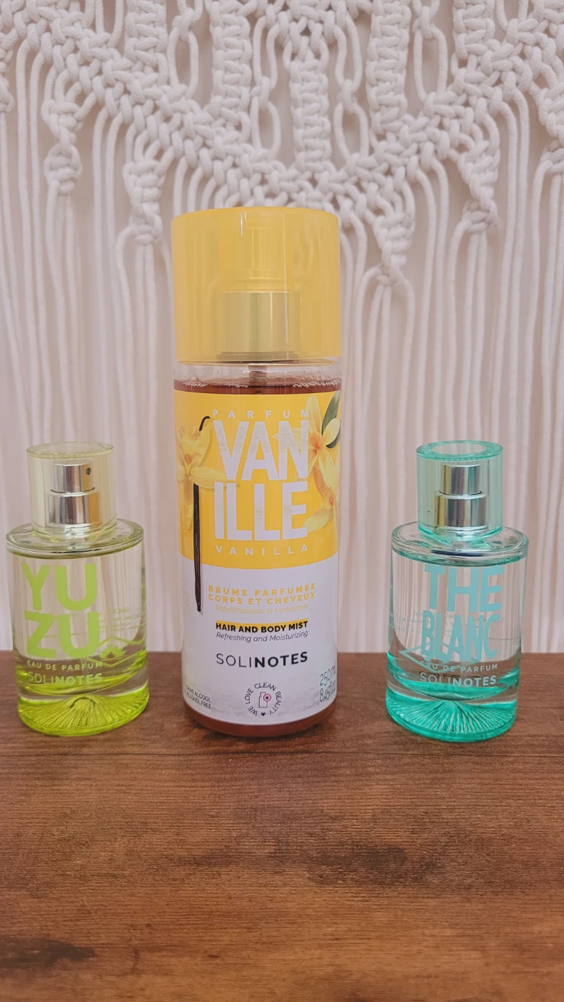 Solinotes Perfume Bundle – Yuzu, Thé Blanc + Vanilla mist - photo 2