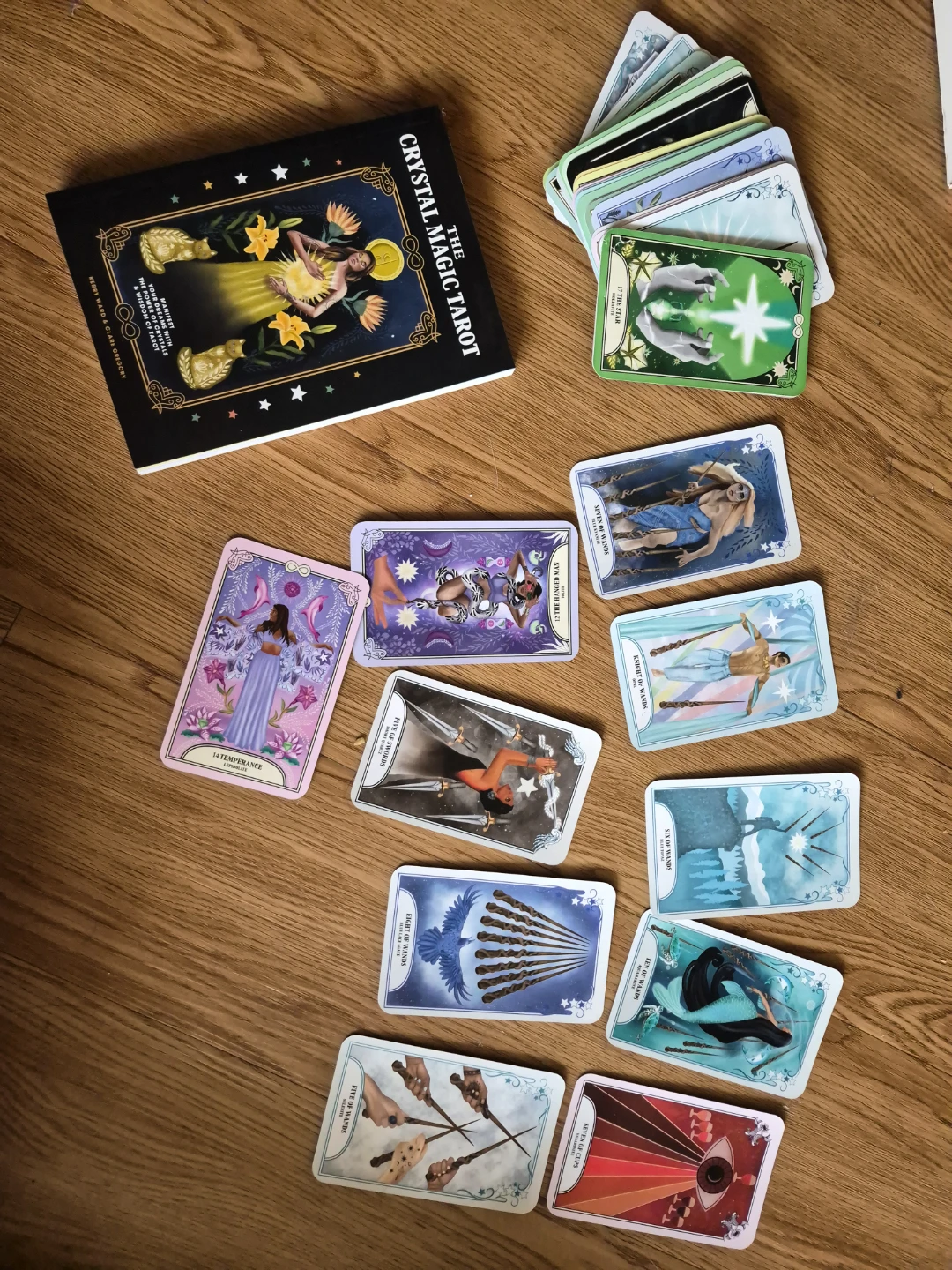 The Crystal Magic Tarot Deck and Guidebook