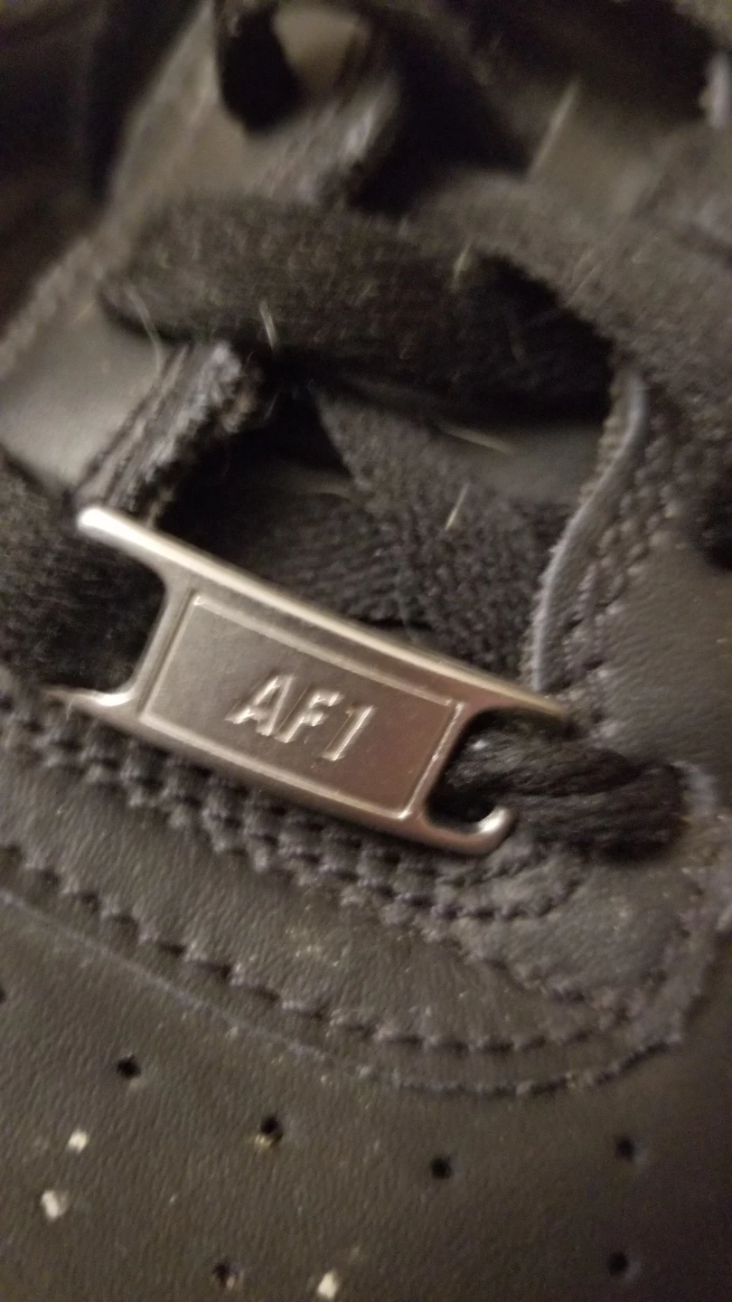 Nike Airforce 1 All Black Sneakers US6 - photo 4