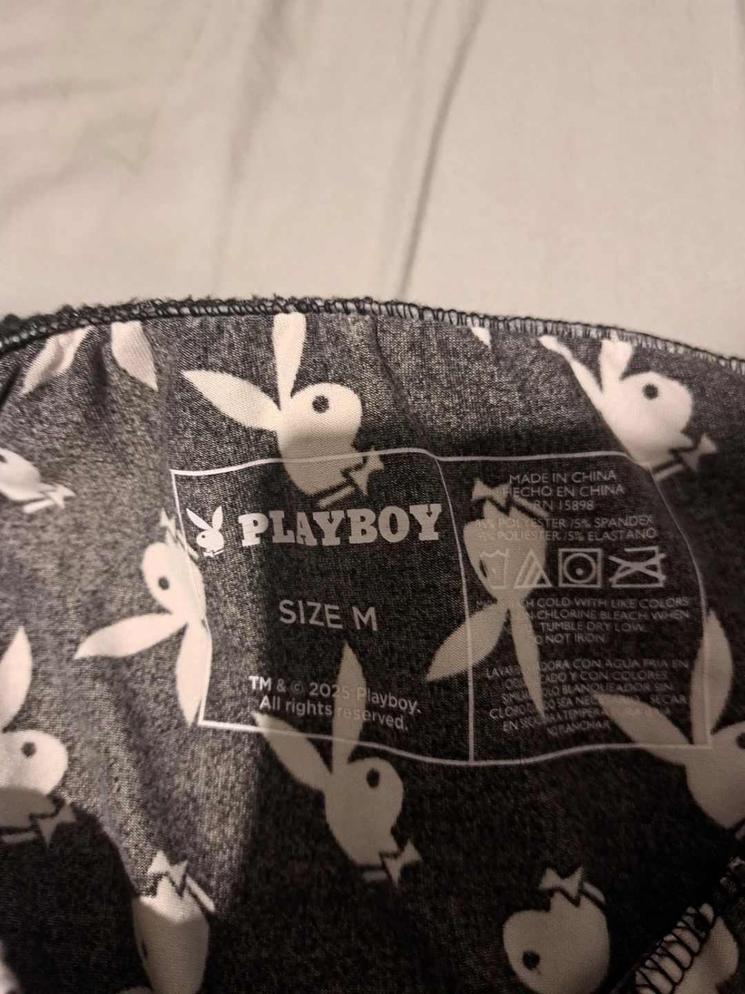 Playboy Bunny Pajama Pants - Size Medium - photo 2